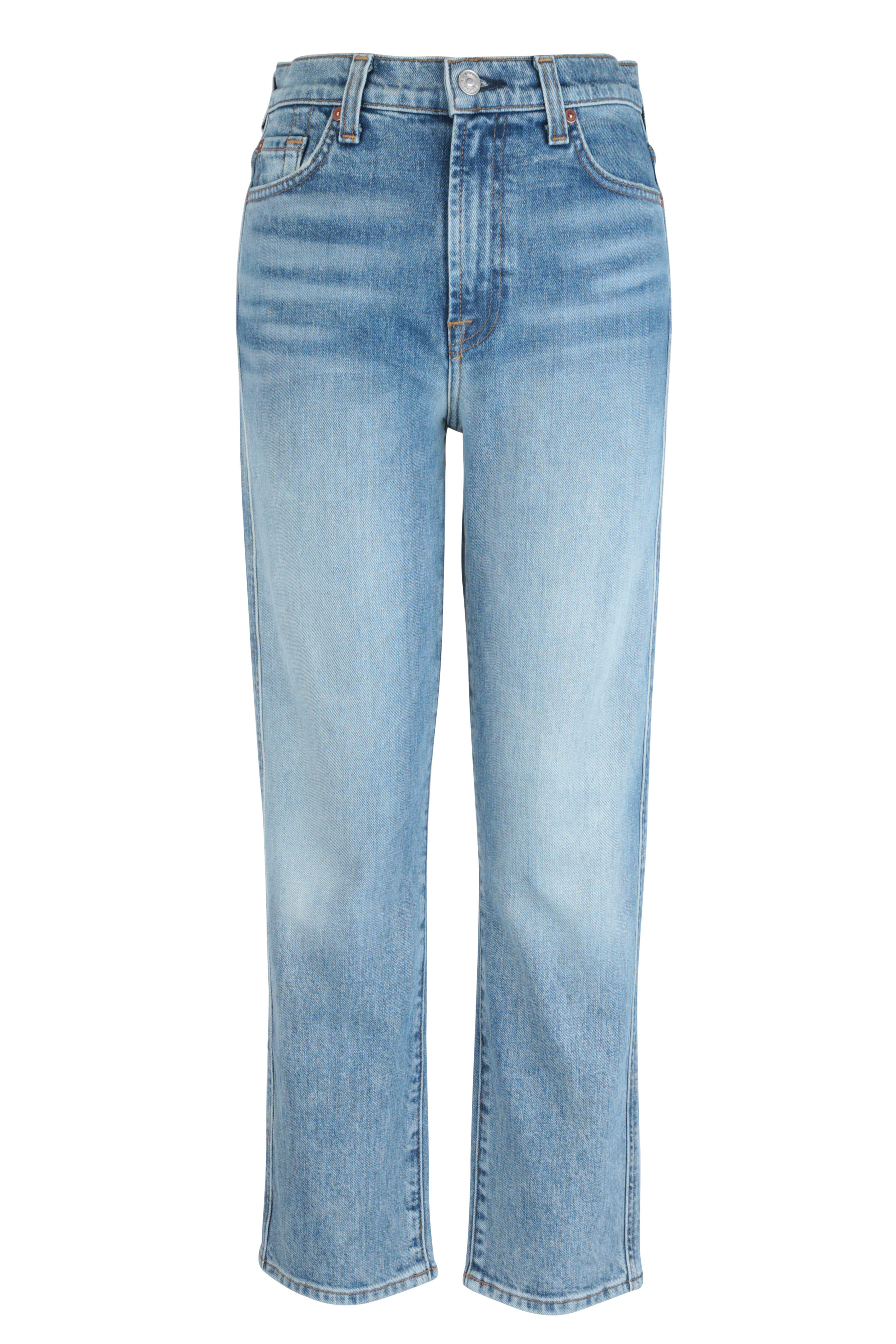 7 for all mankind cropped jeans