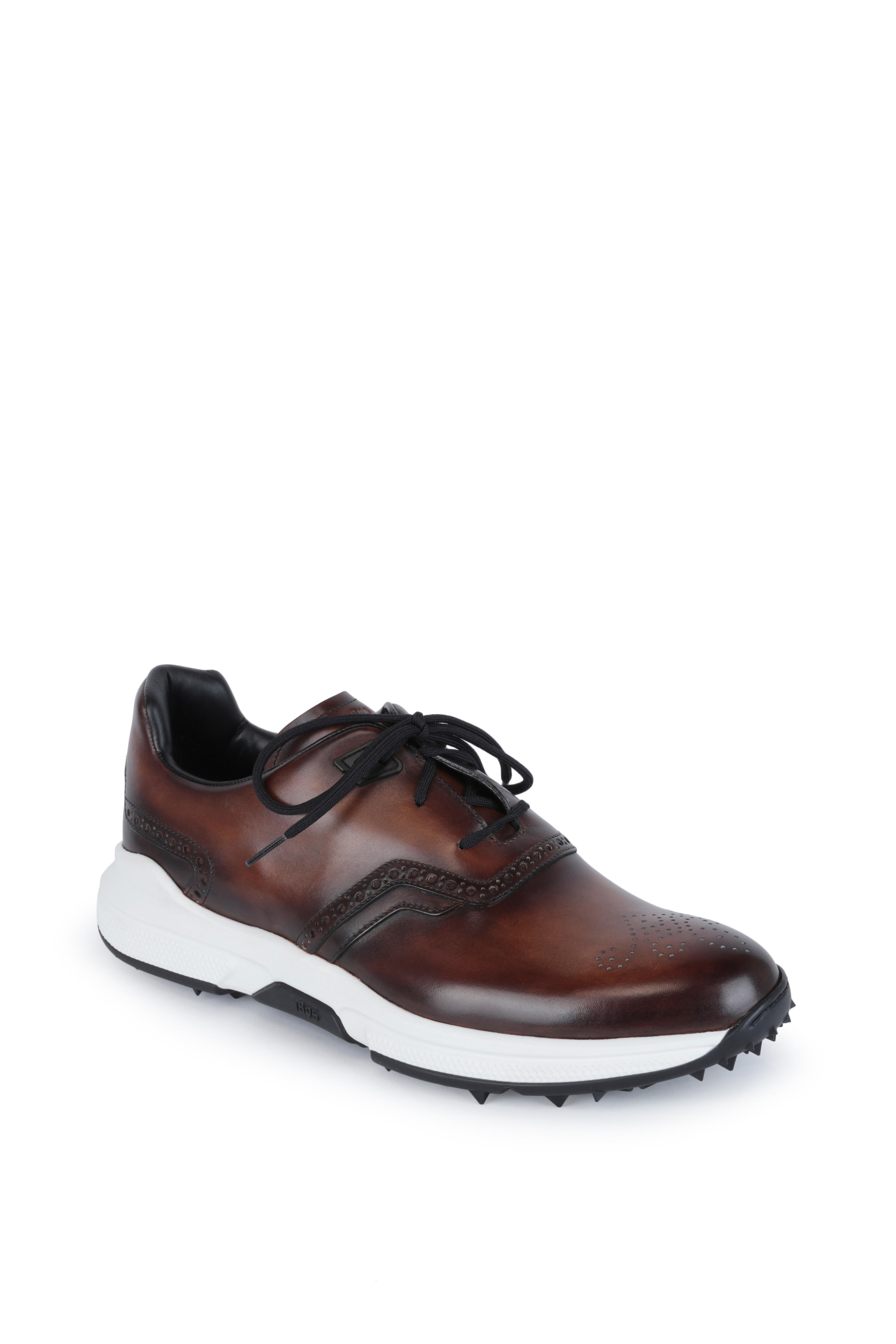 leather golf shoes