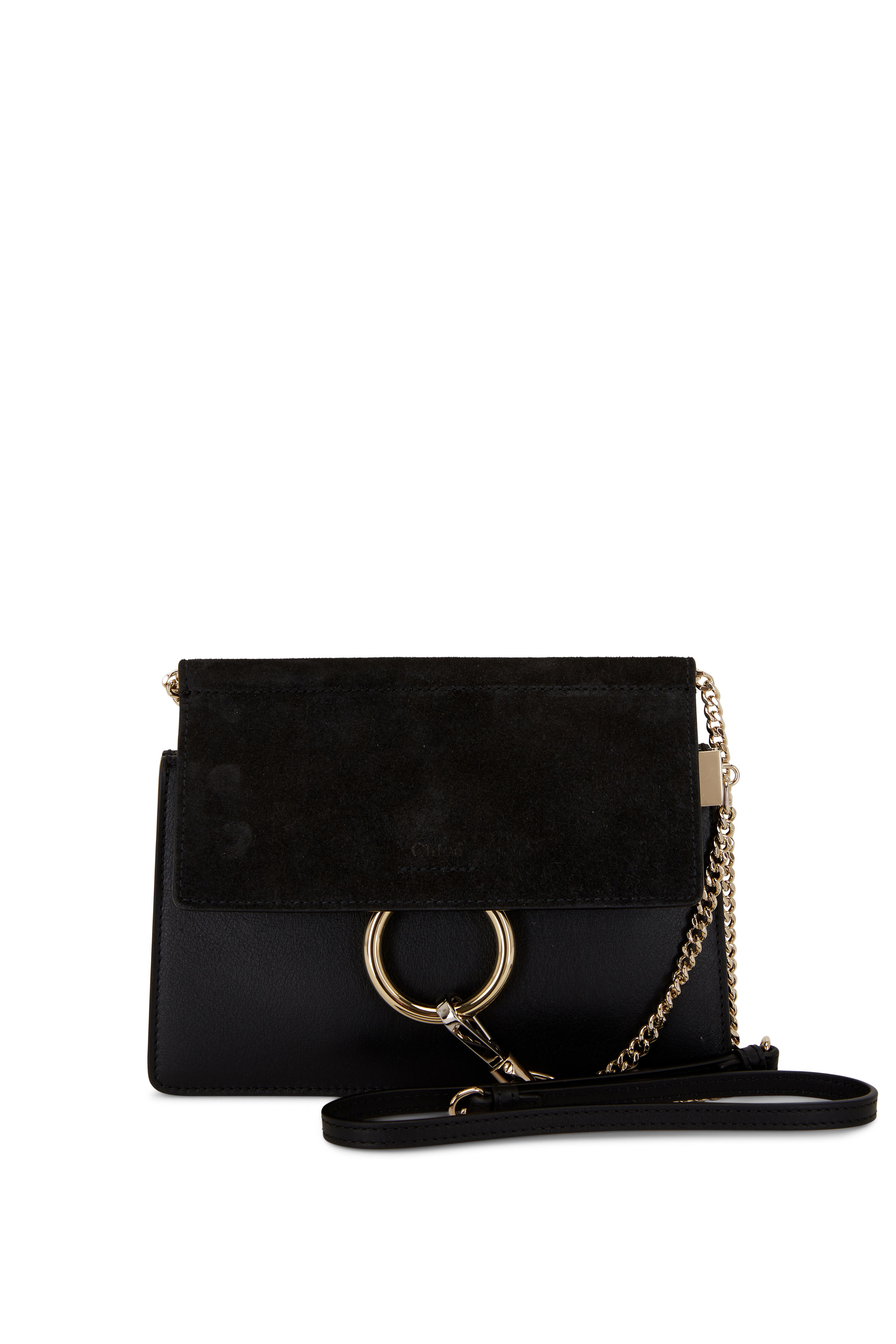 chloe mini faye black