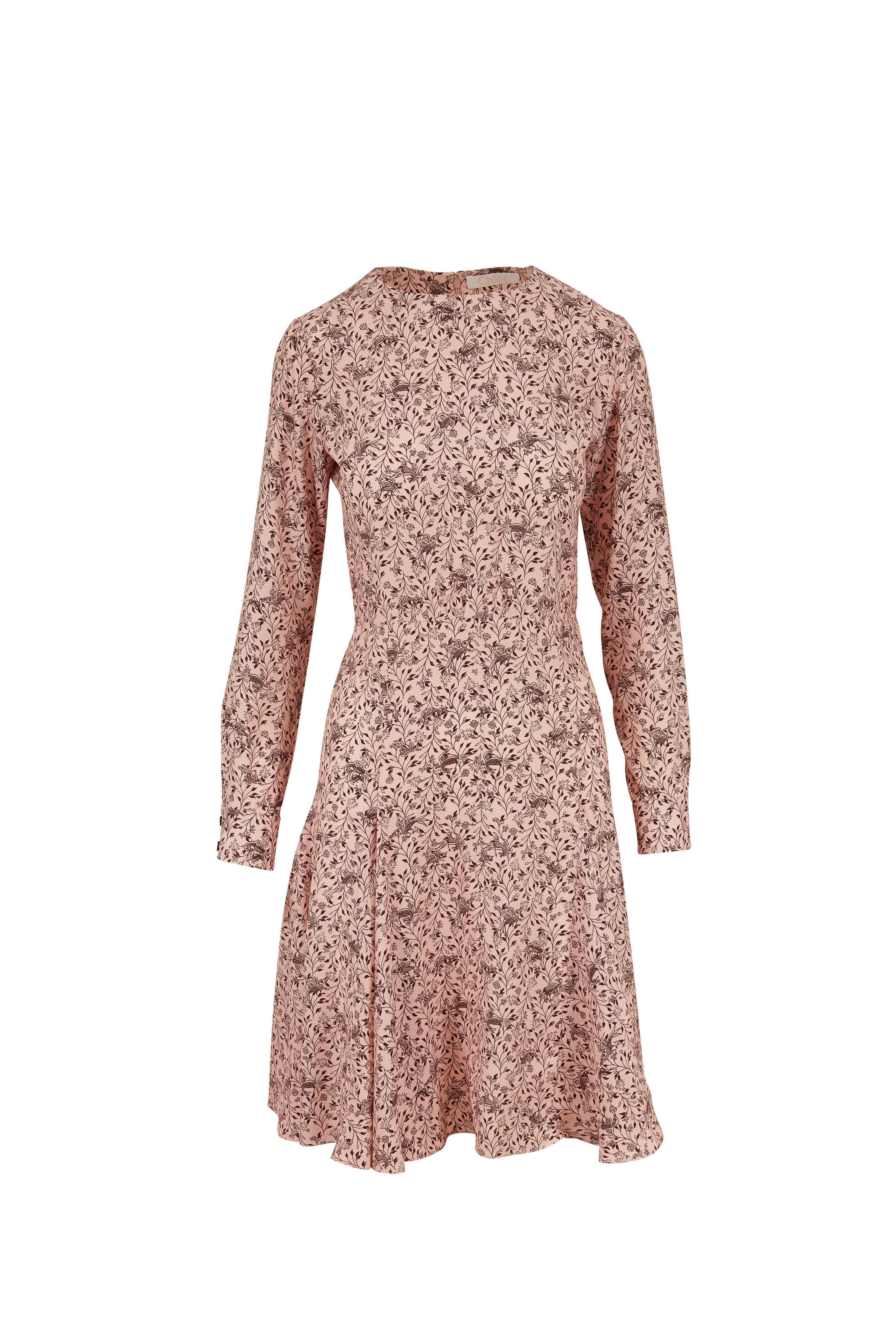chloe pink dress
