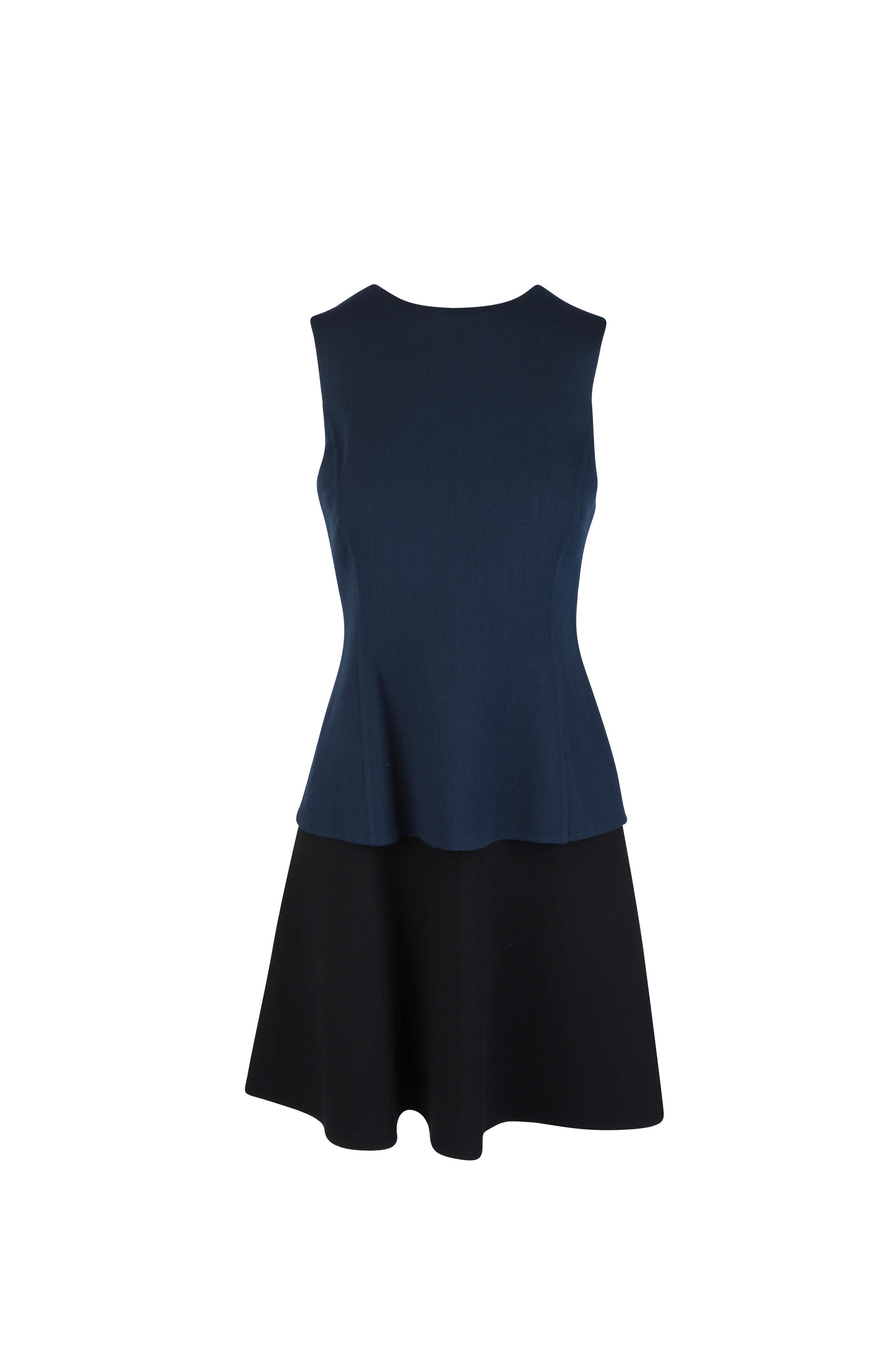 oscar de la renta black dress