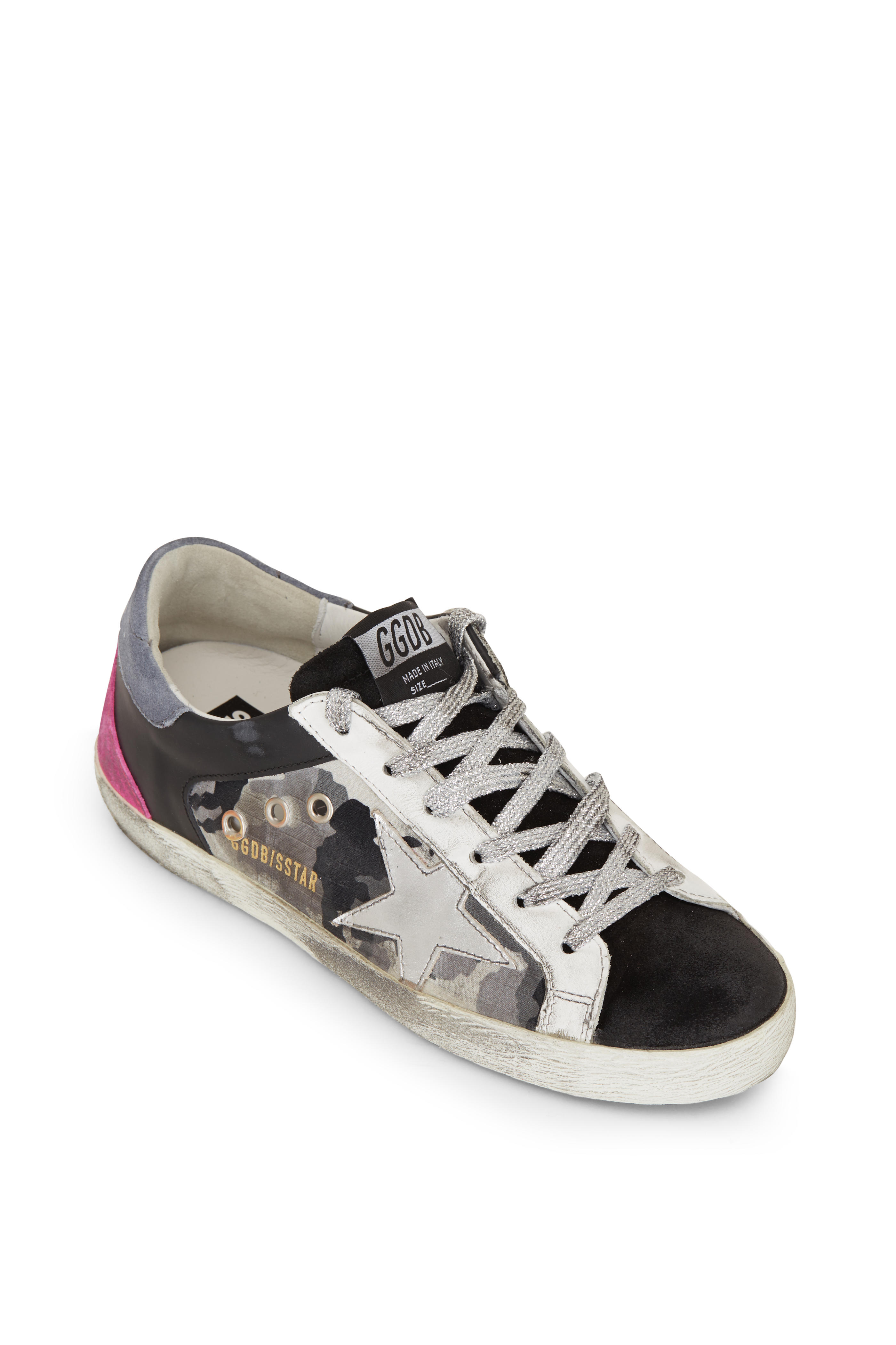 camo golden goose sneakers womens