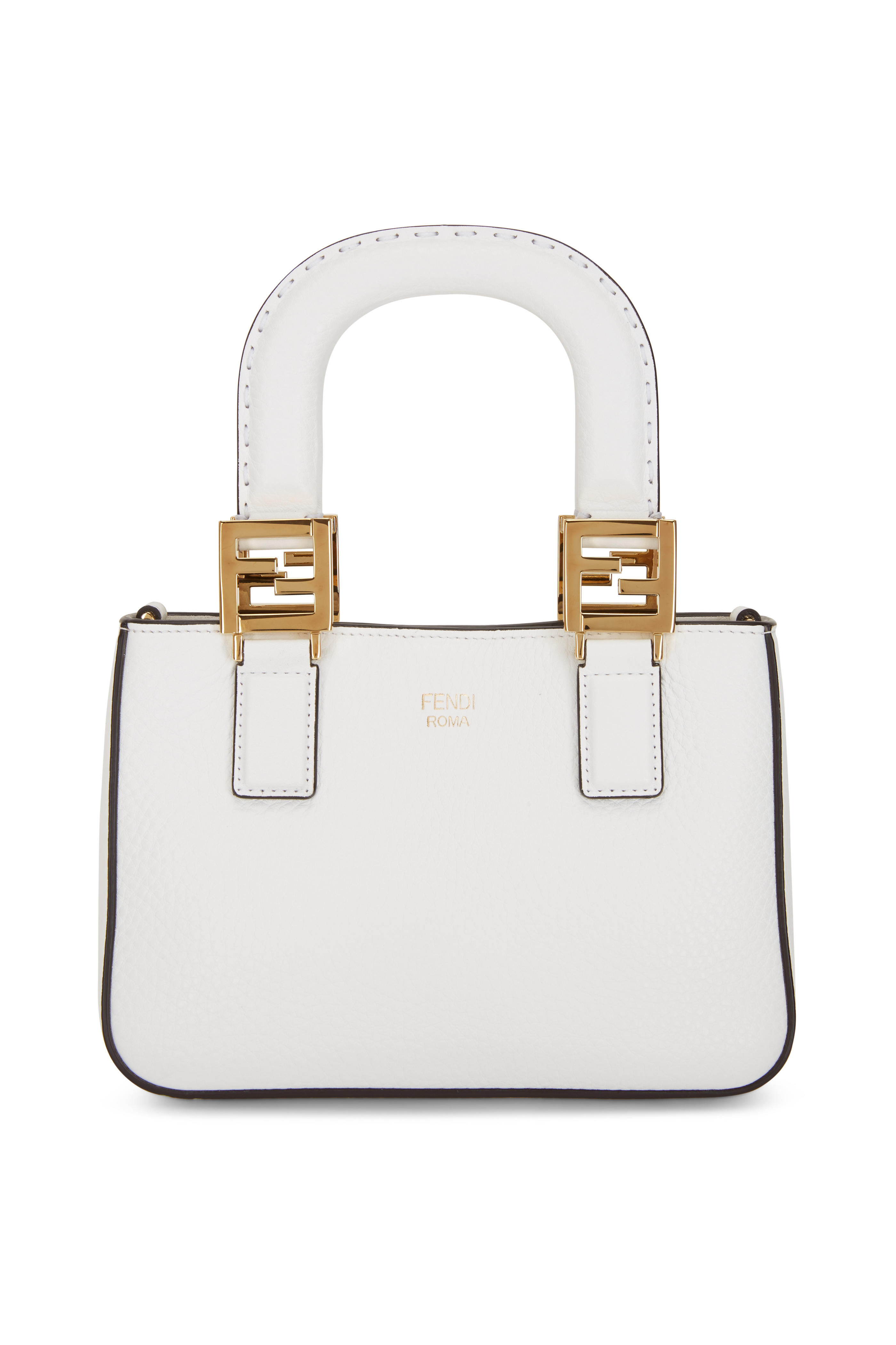 fendi white bag