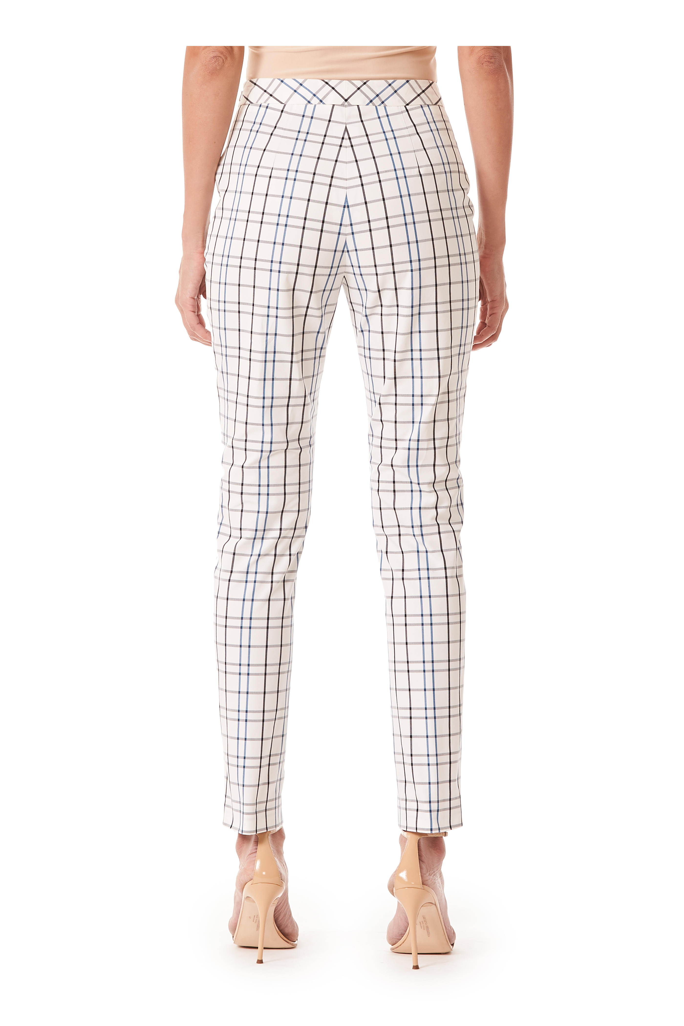plaid skinny leg pants