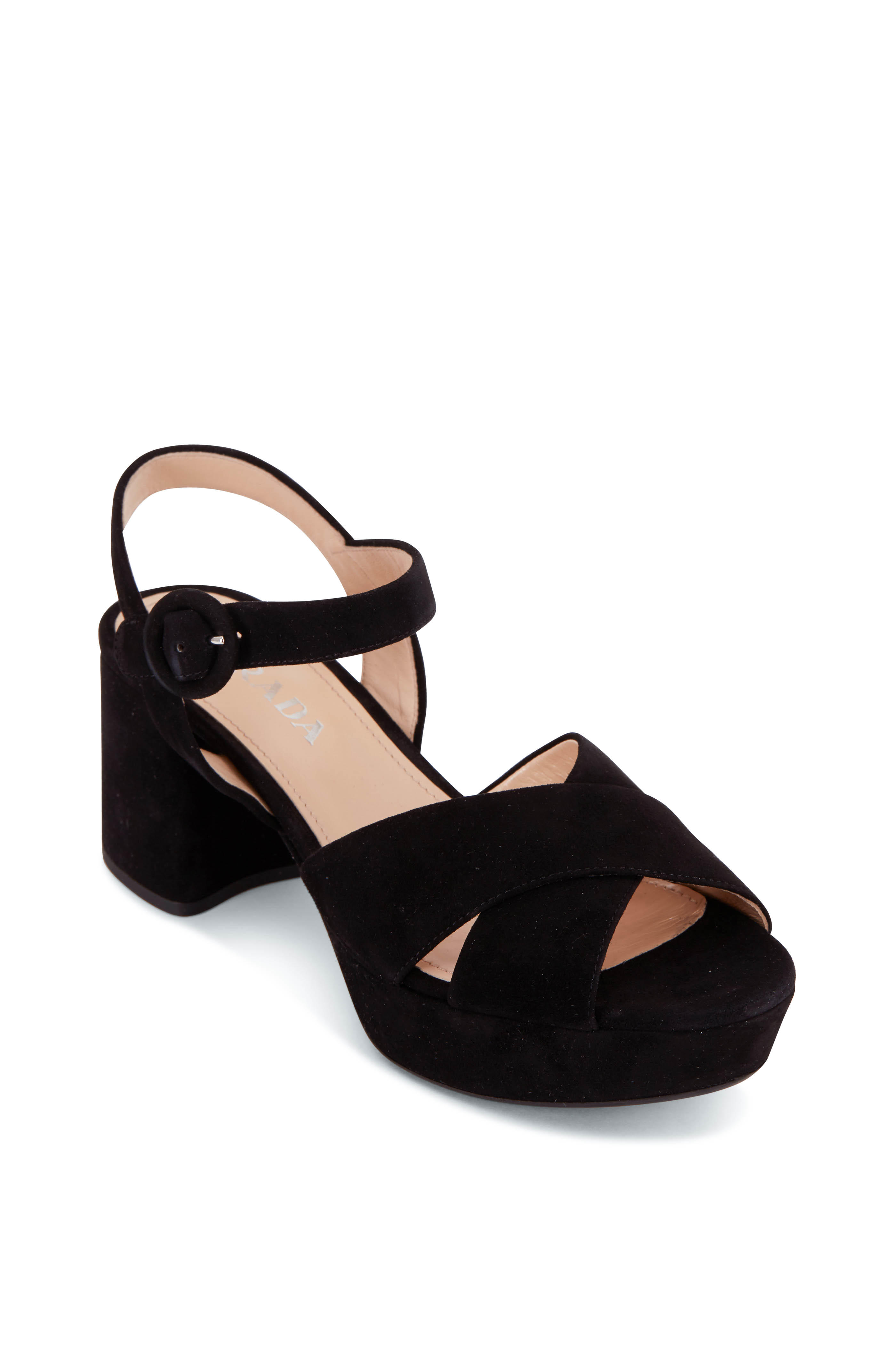 chunky heel strappy shoes