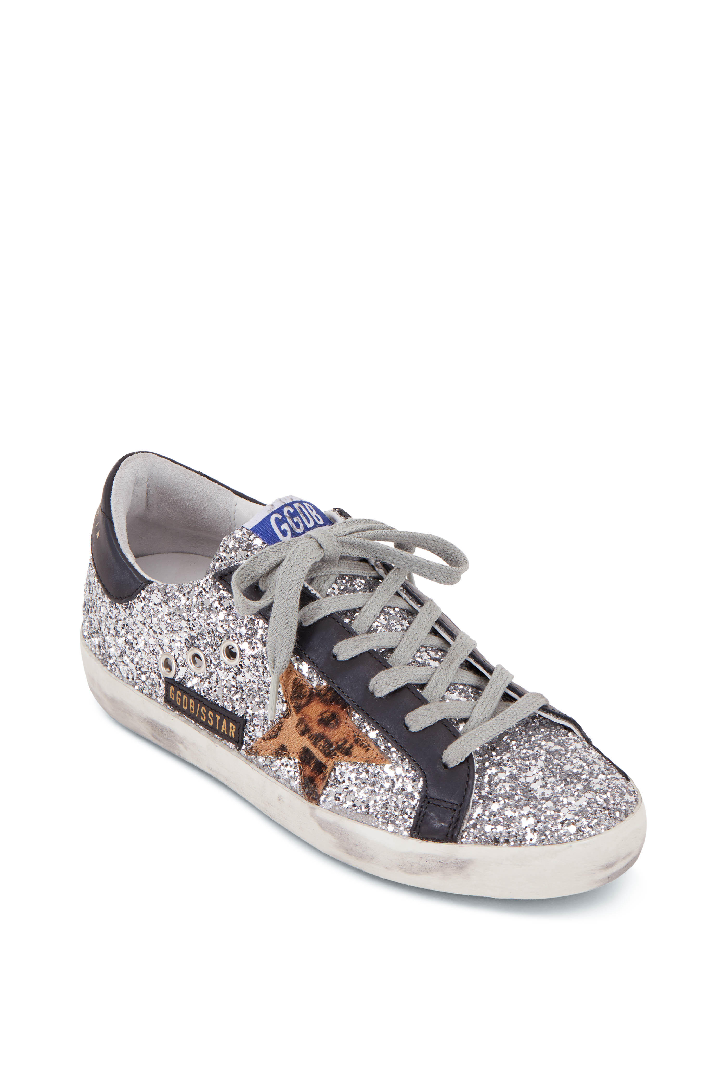 Golden Goose - Superstar Silver Glitter 