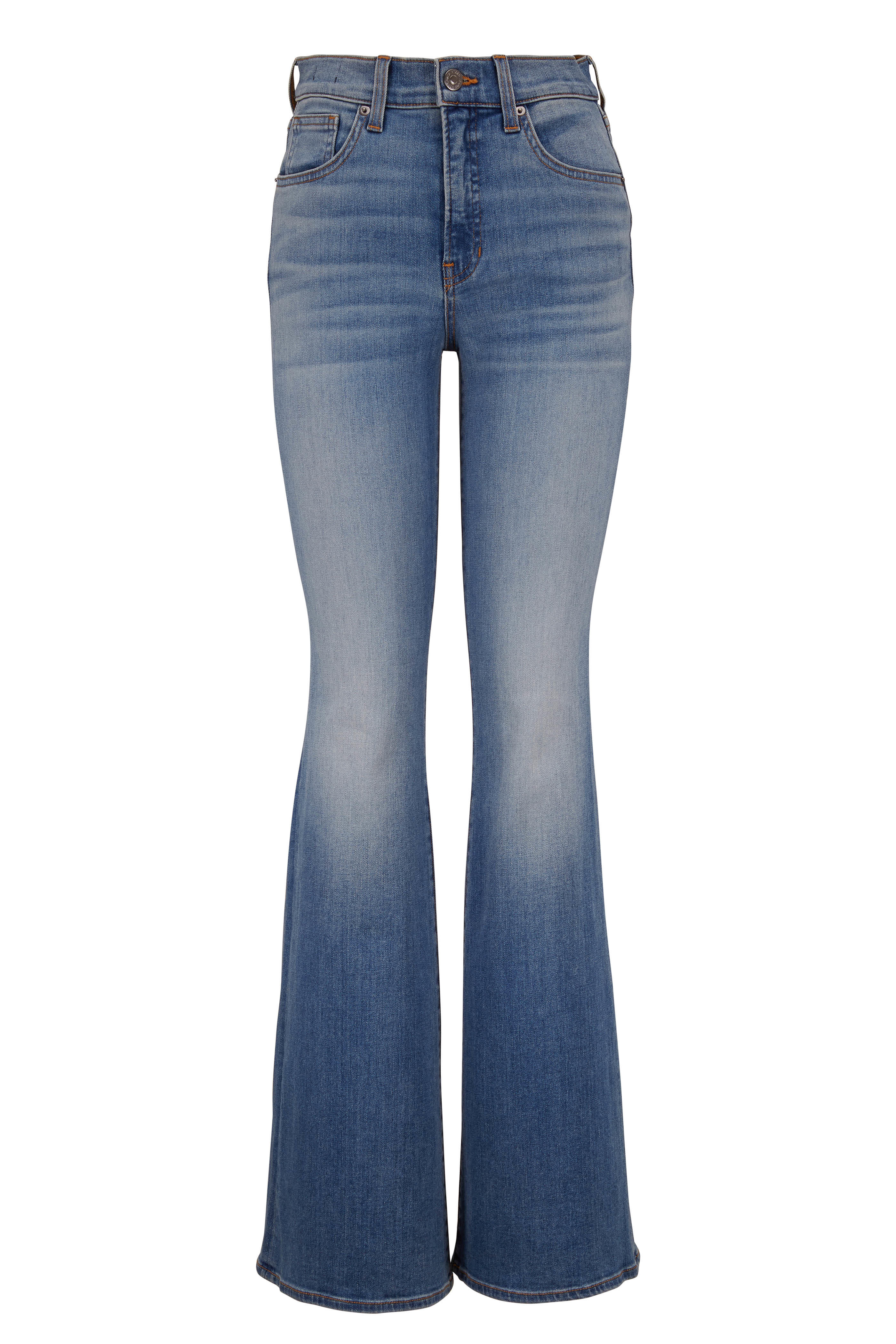 skinny flare jeans