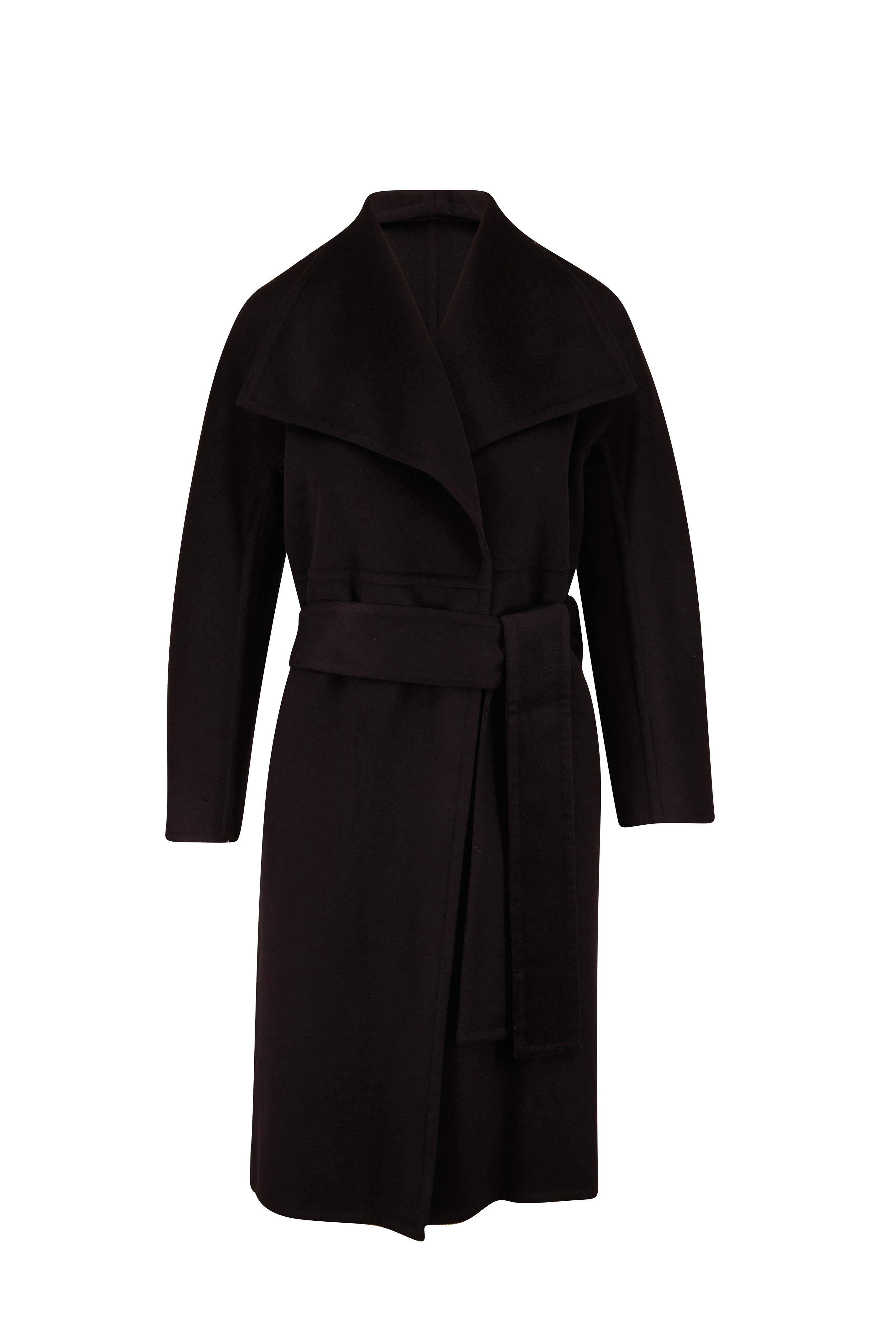 vince black coat