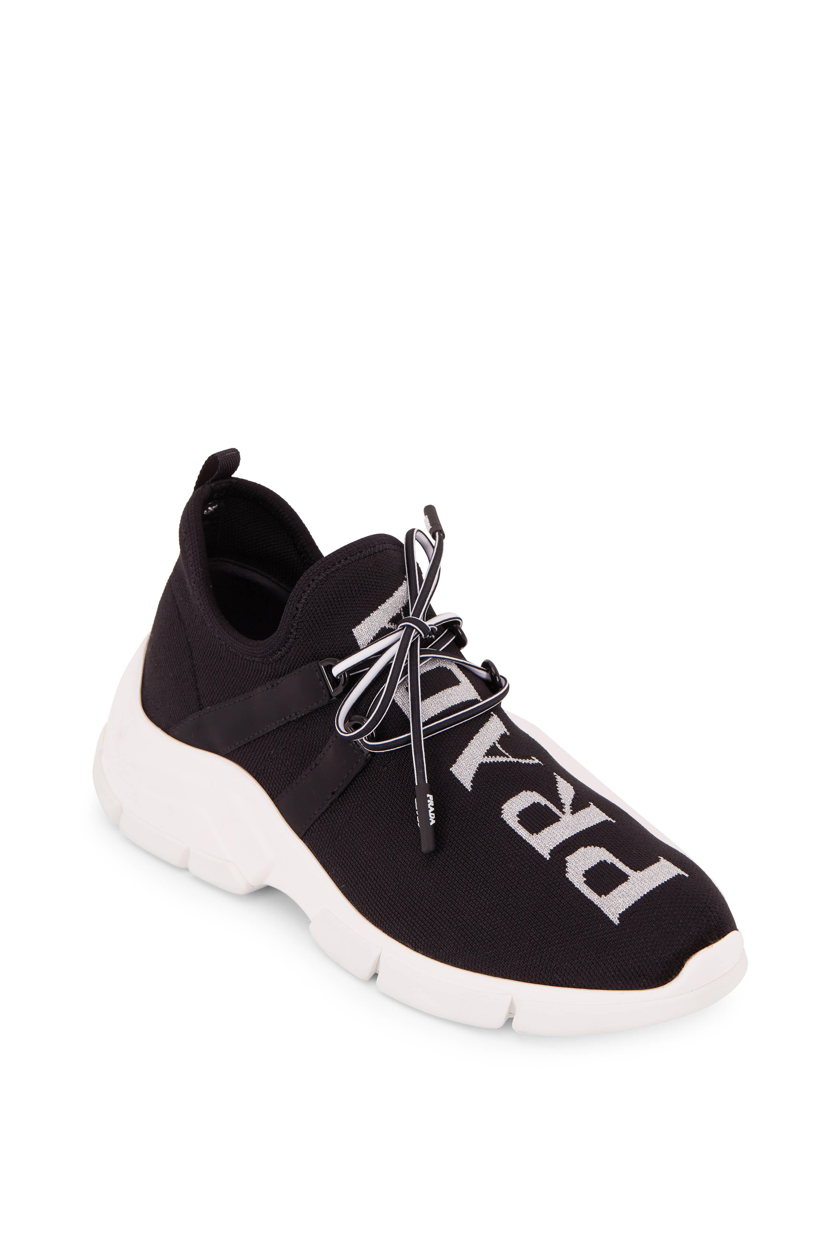 prada knit sneakers