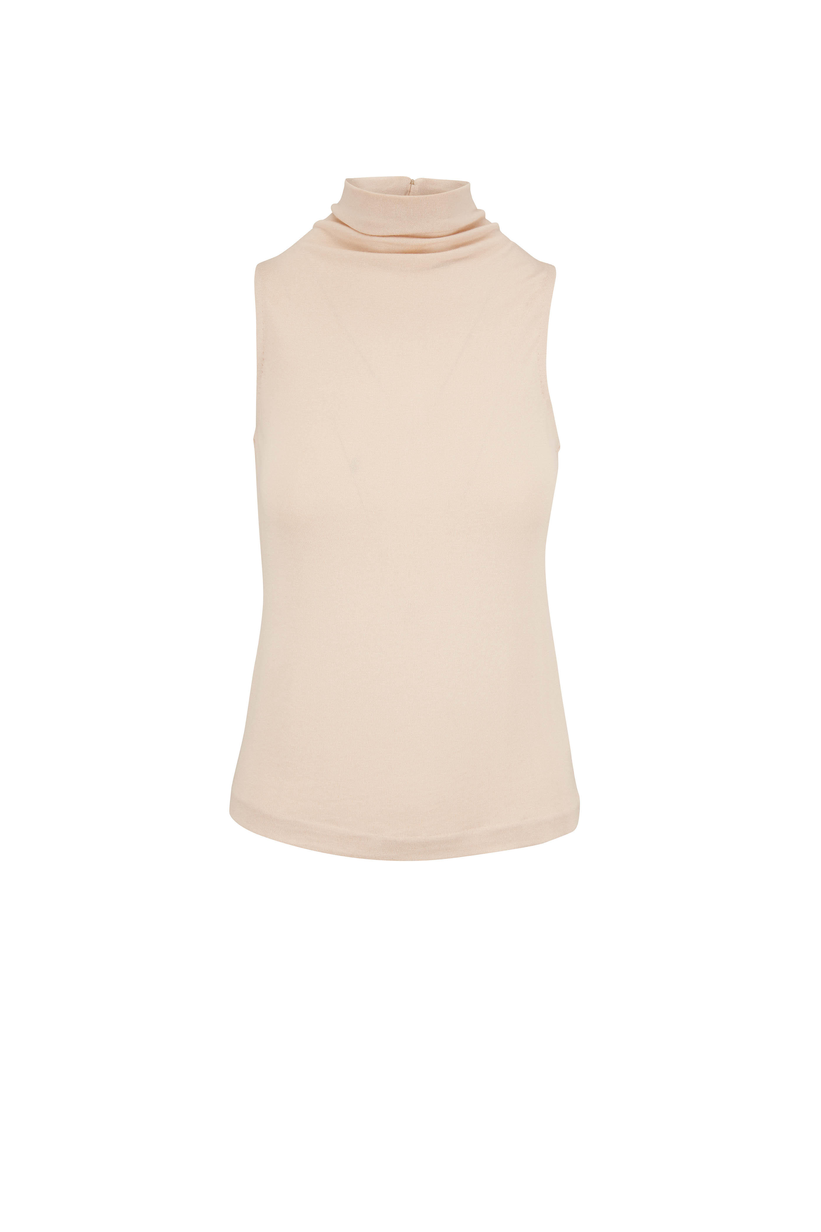 sleeveless cowl neck