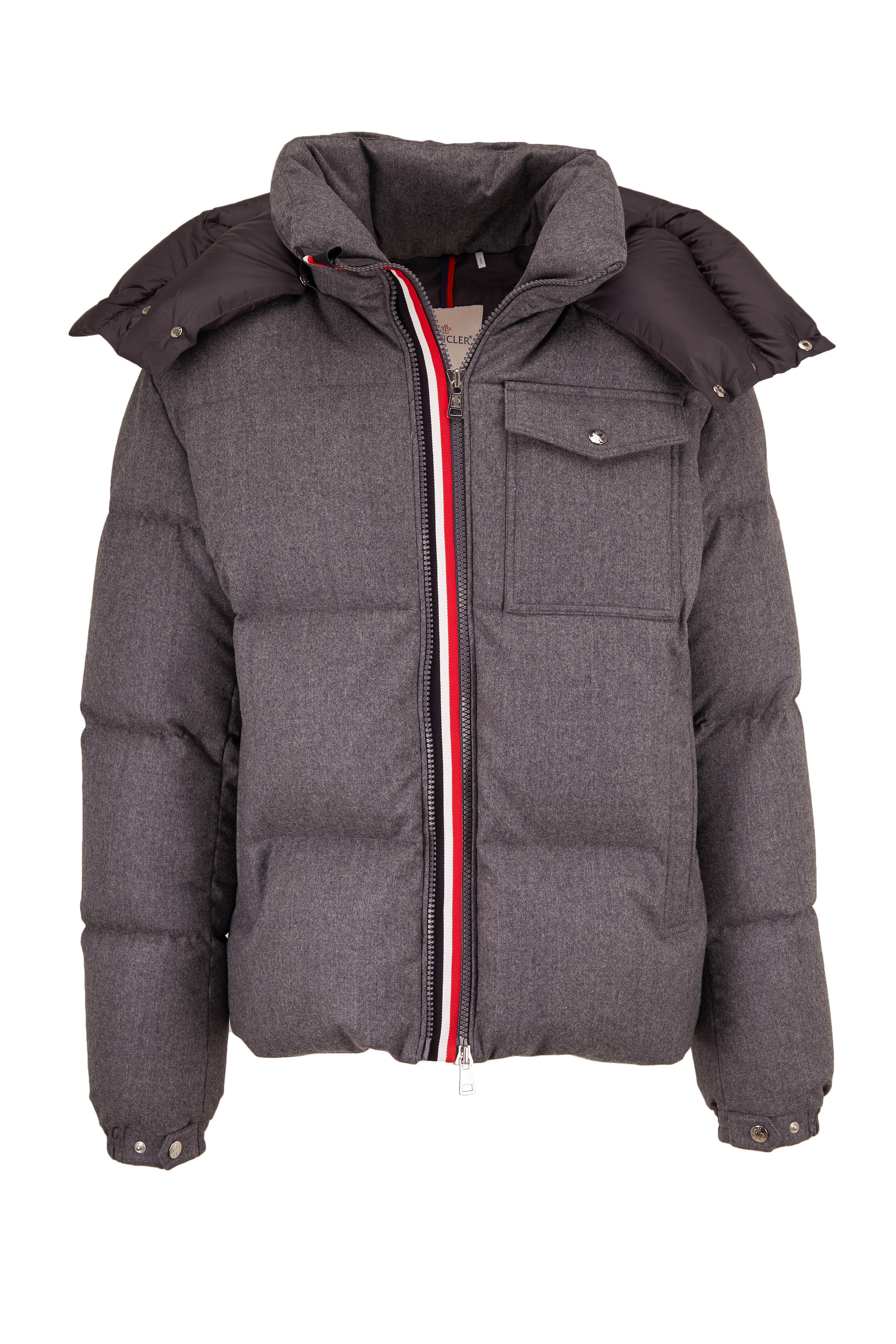 moncler hooded puffer