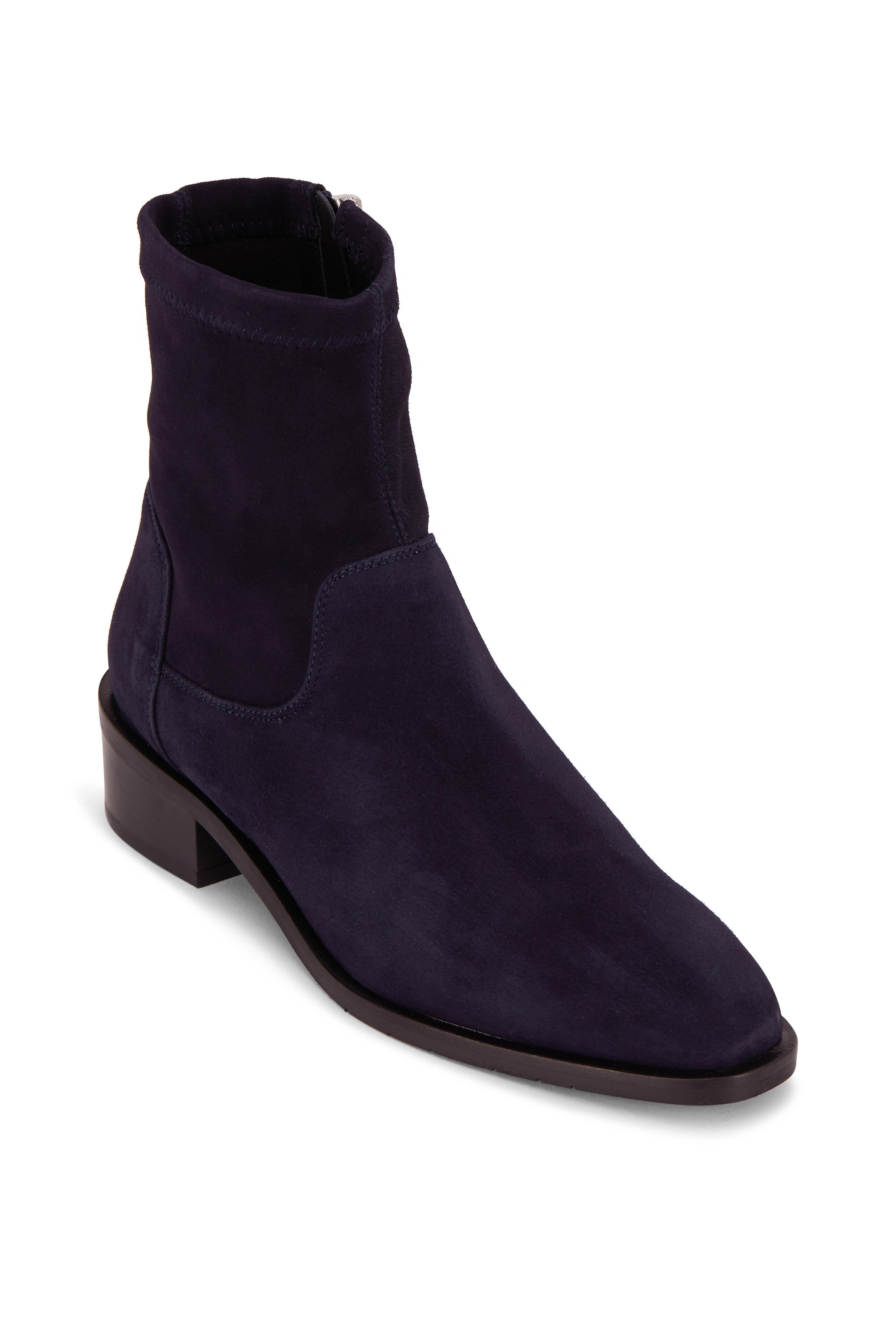 aquatalia grey suede boots
