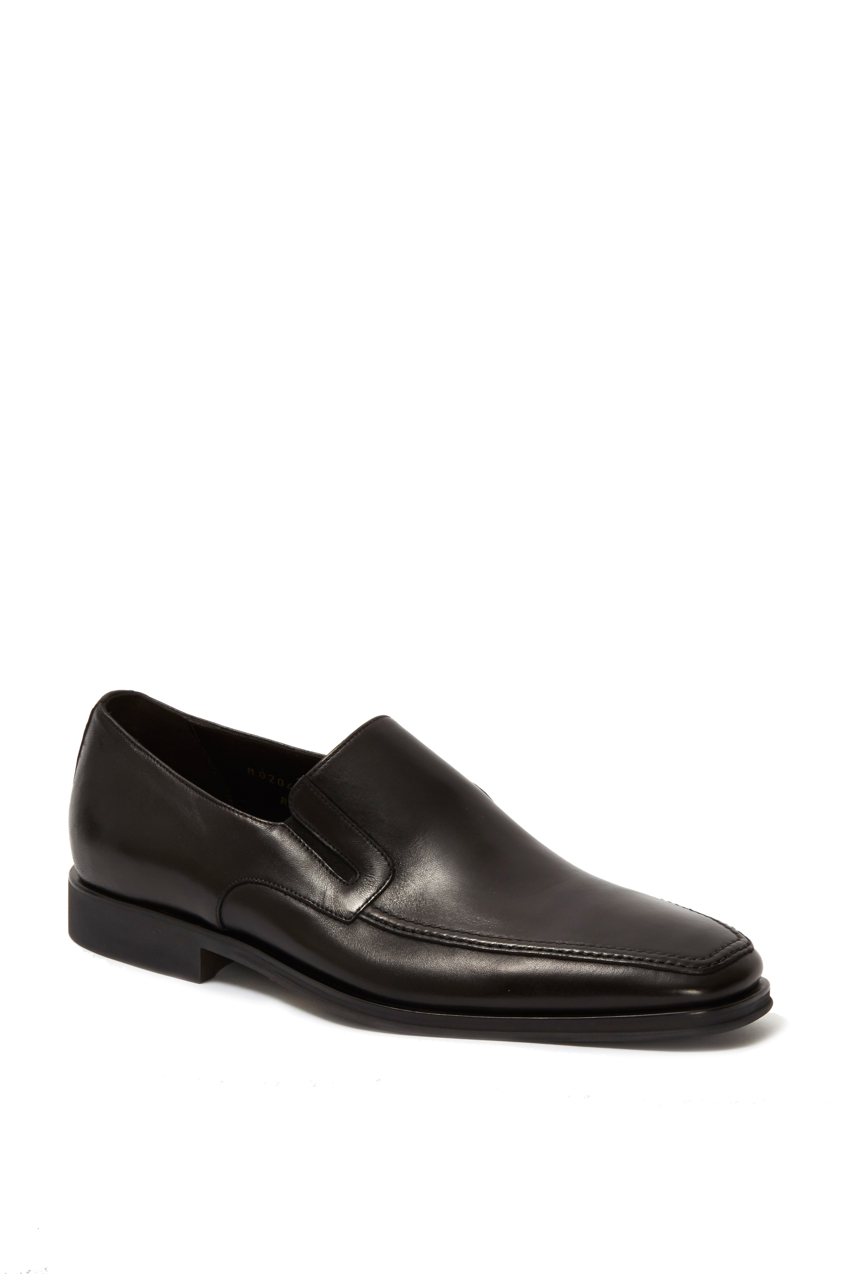 bruno magli black loafers
