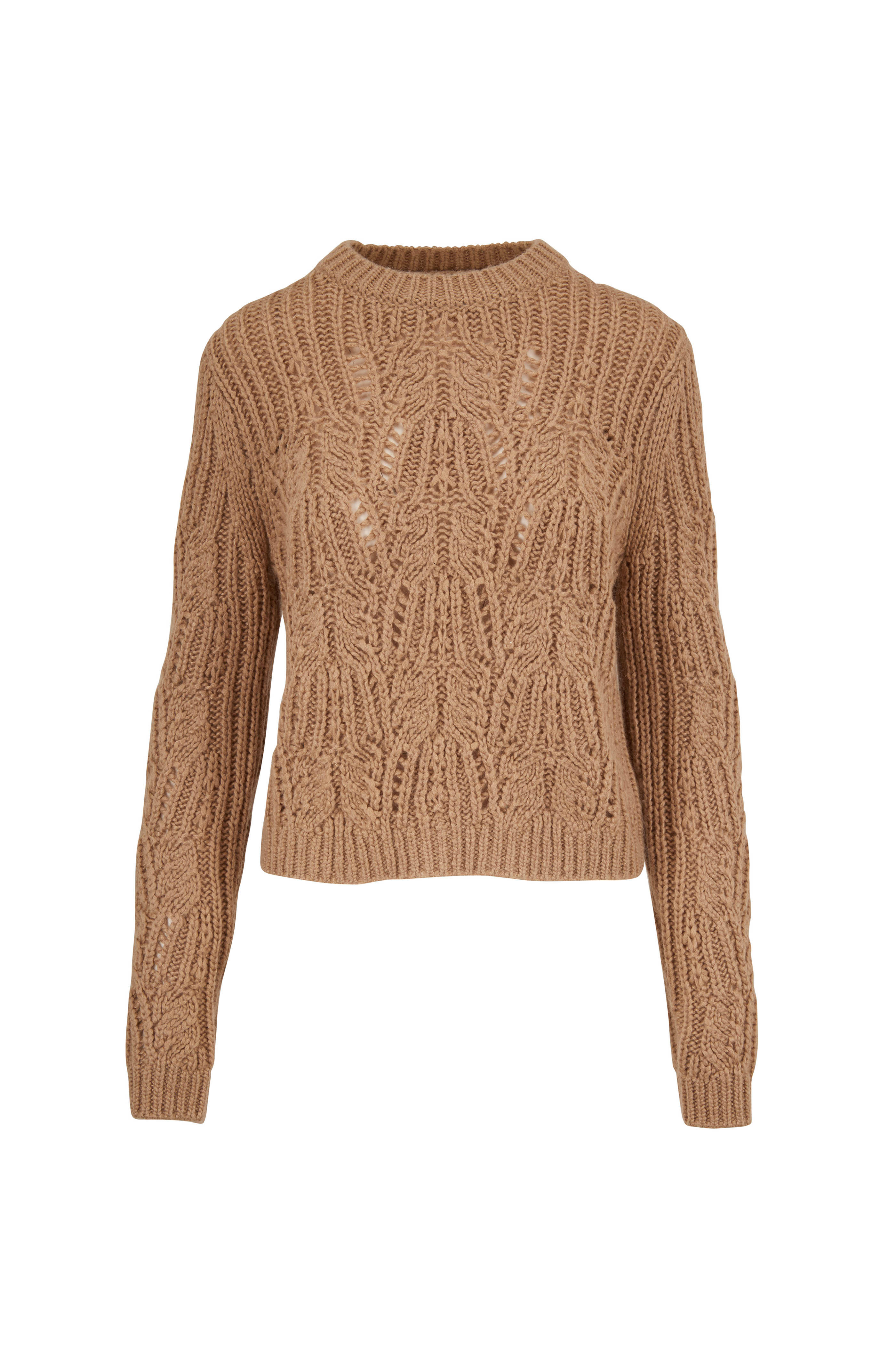 vince cable knit sweater