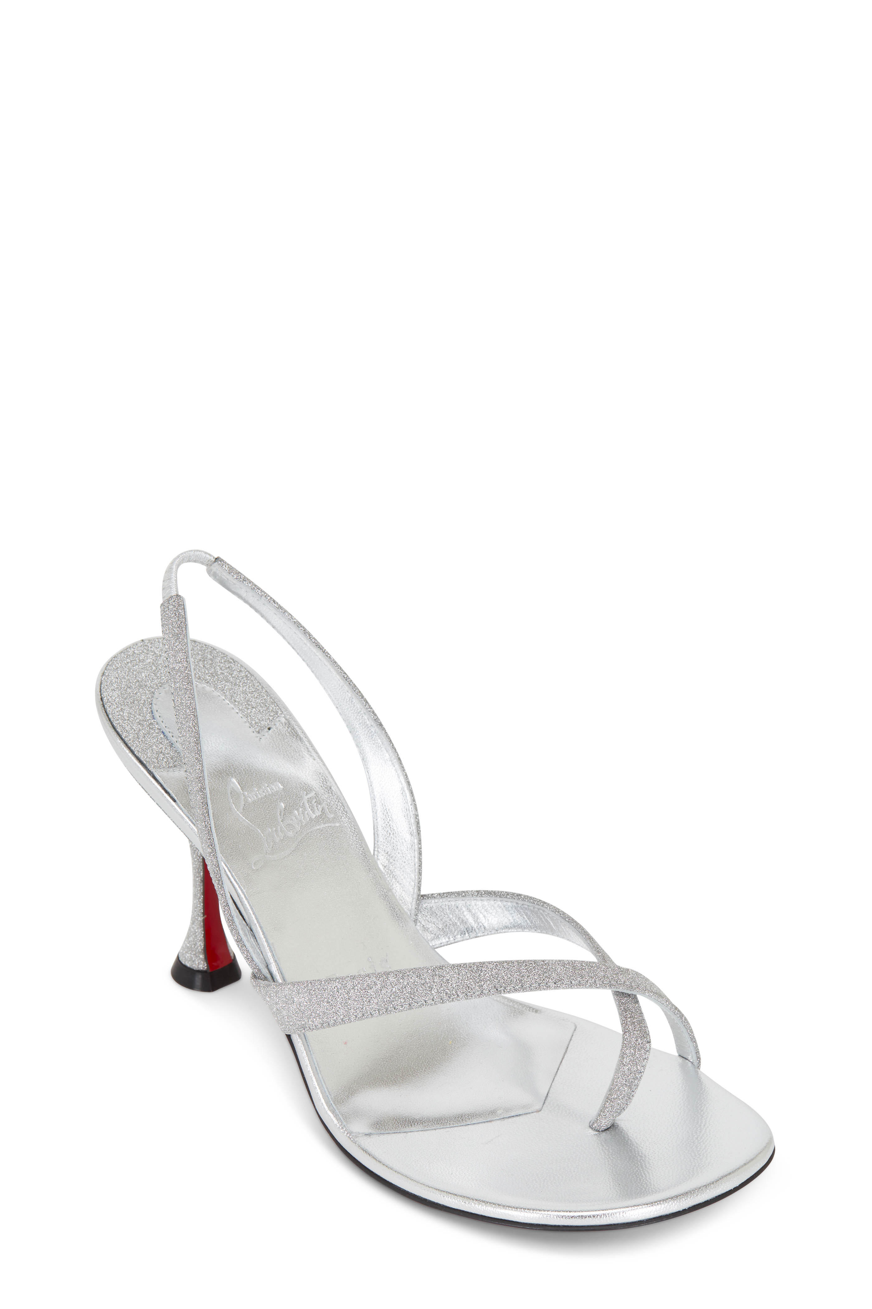 silver louboutin
