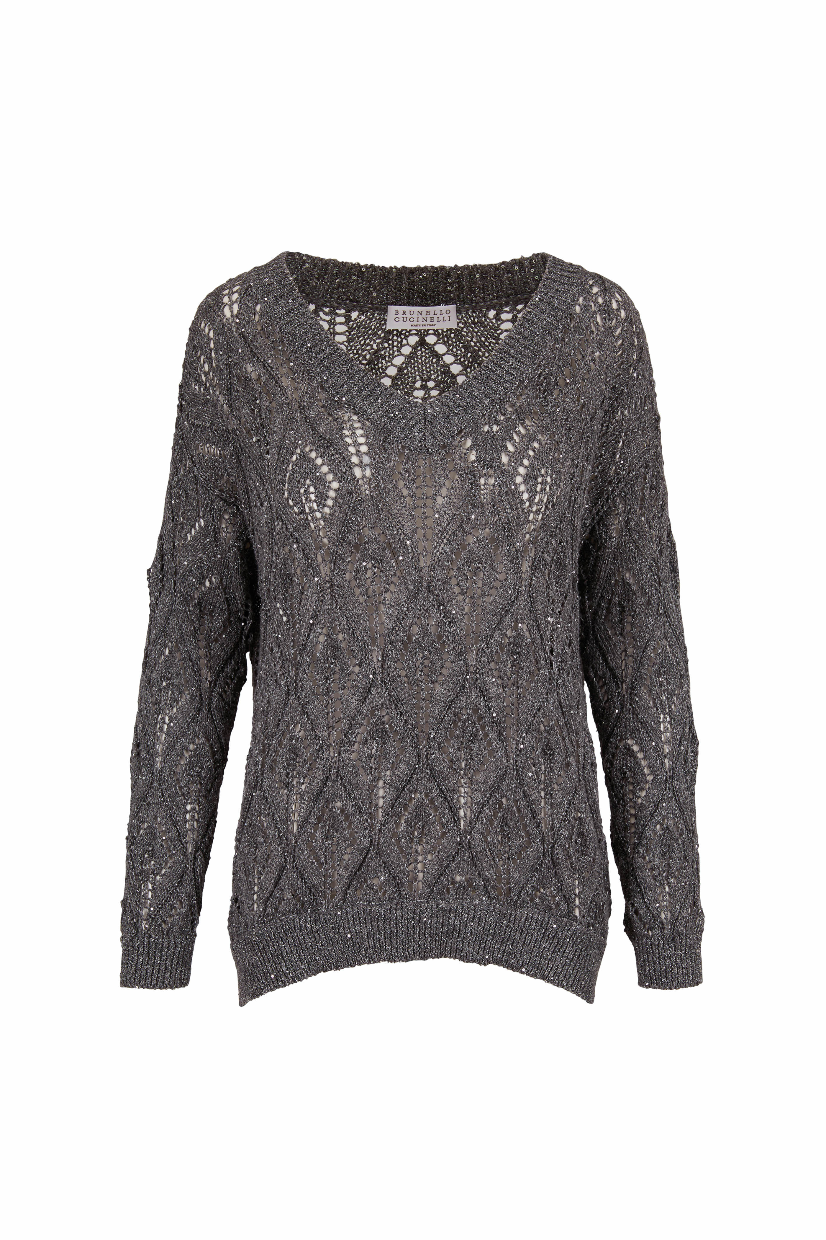 charcoal gray sweater