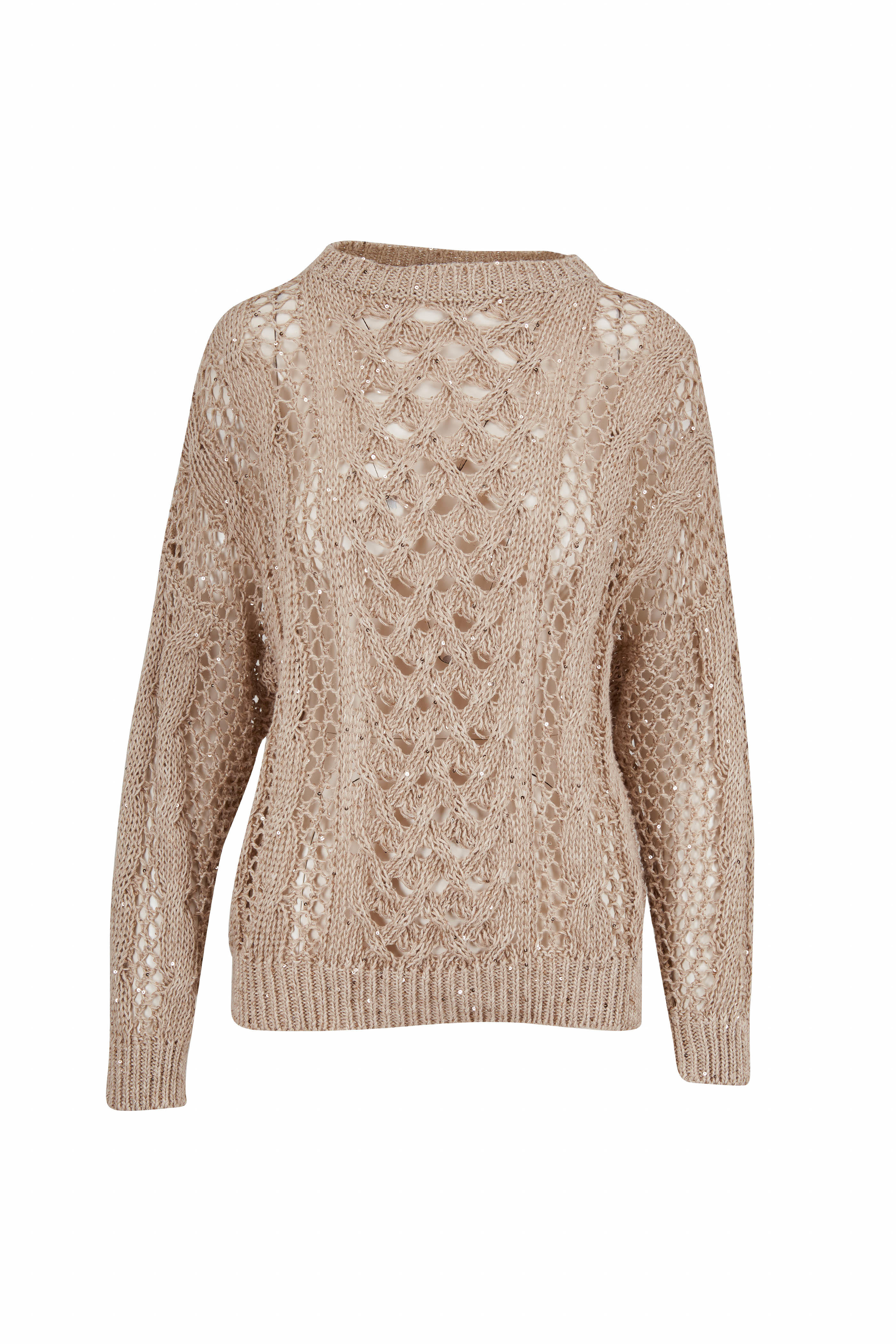 open weave cardigan