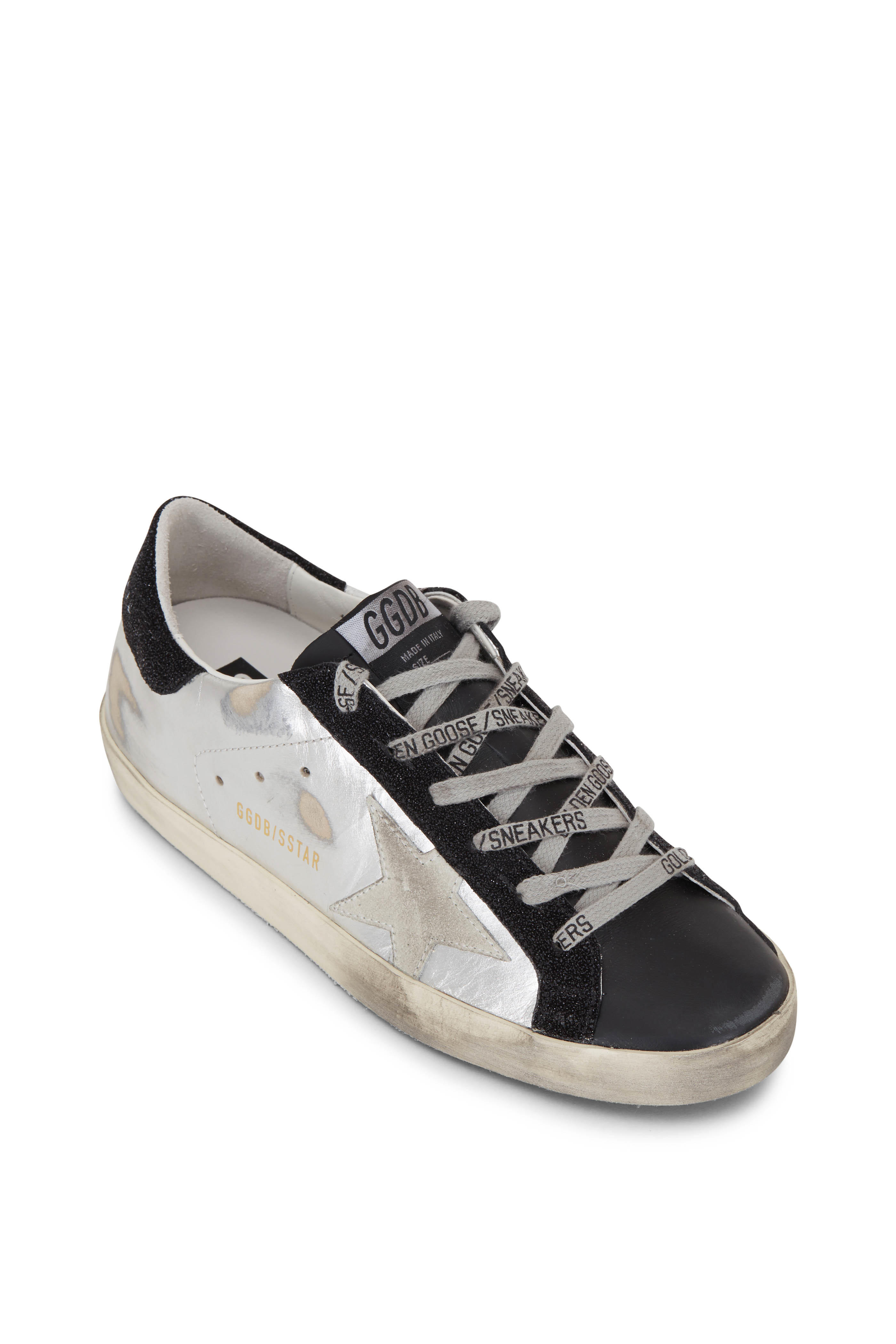 Golden Goose - Super-Star & Black Low-Top Sneaker | Mitchell