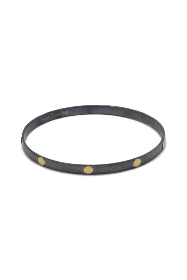 Silver Gold Bangle