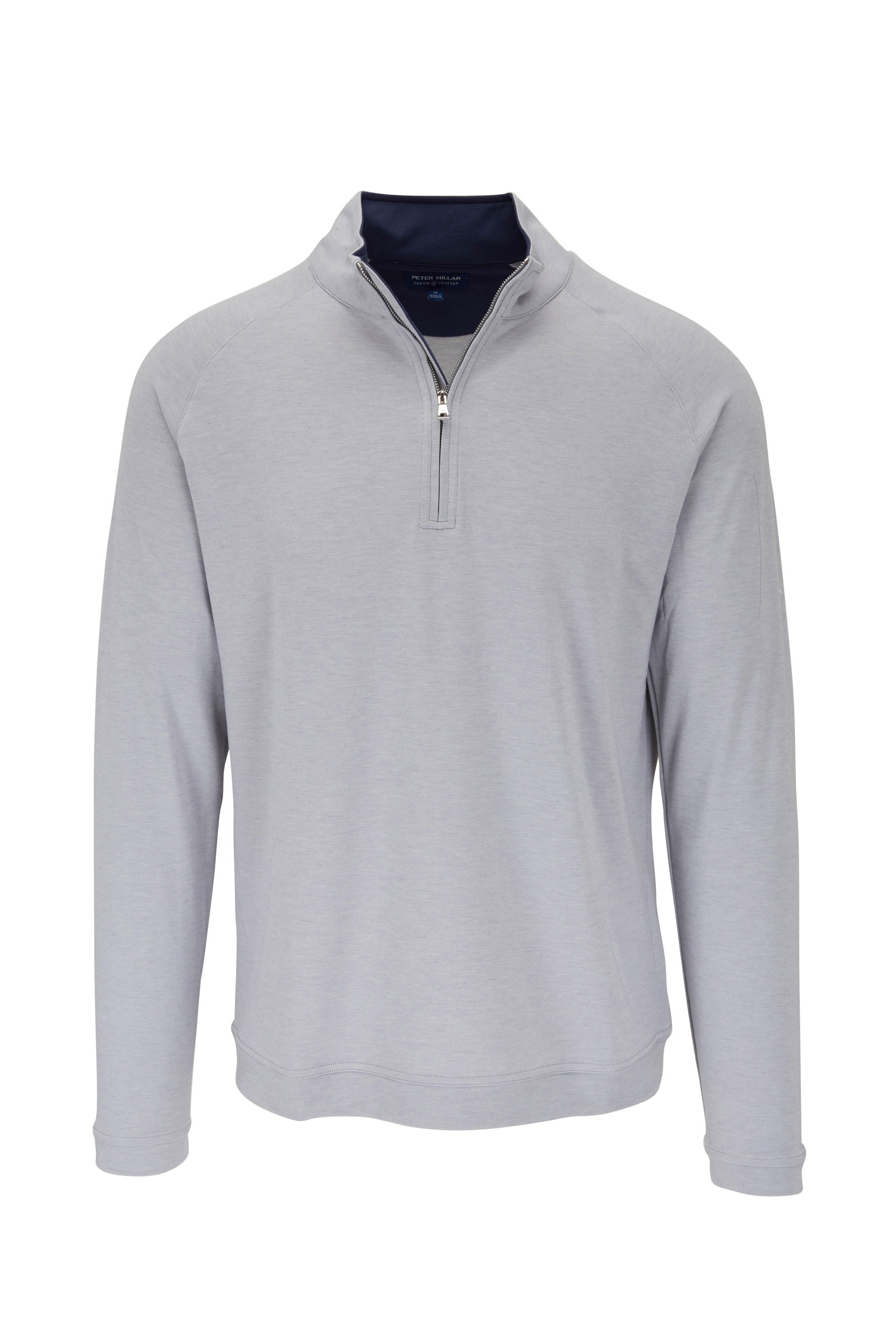 knit quarter zip pullover