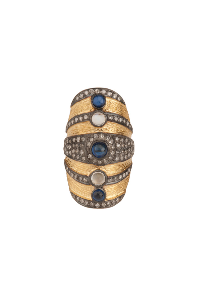 Vertical Cocktail Ring