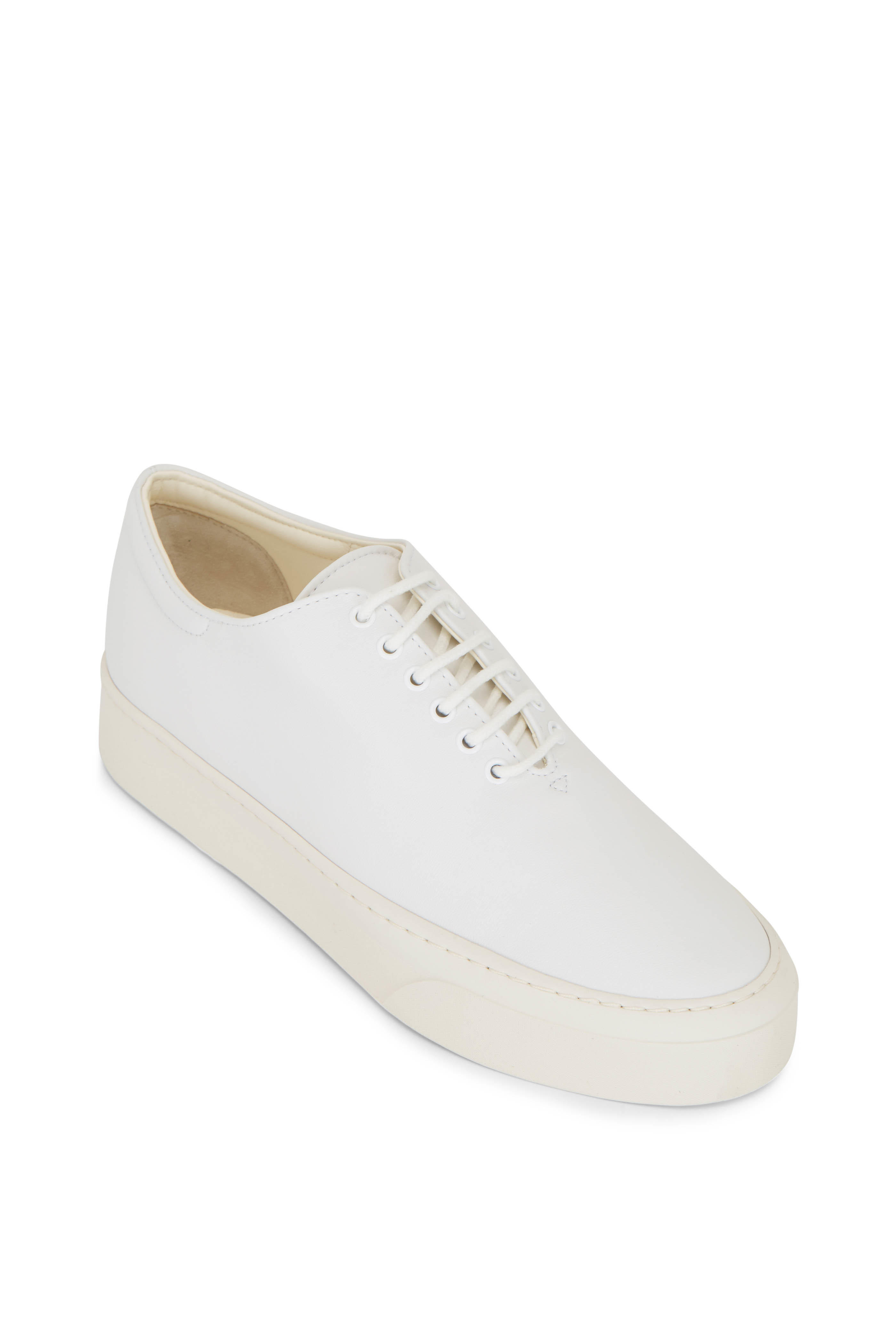 Marie Snow Napa Leather Low Top Sneaker 