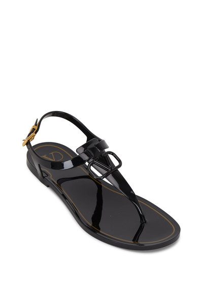 valentino vlogo flat sandals