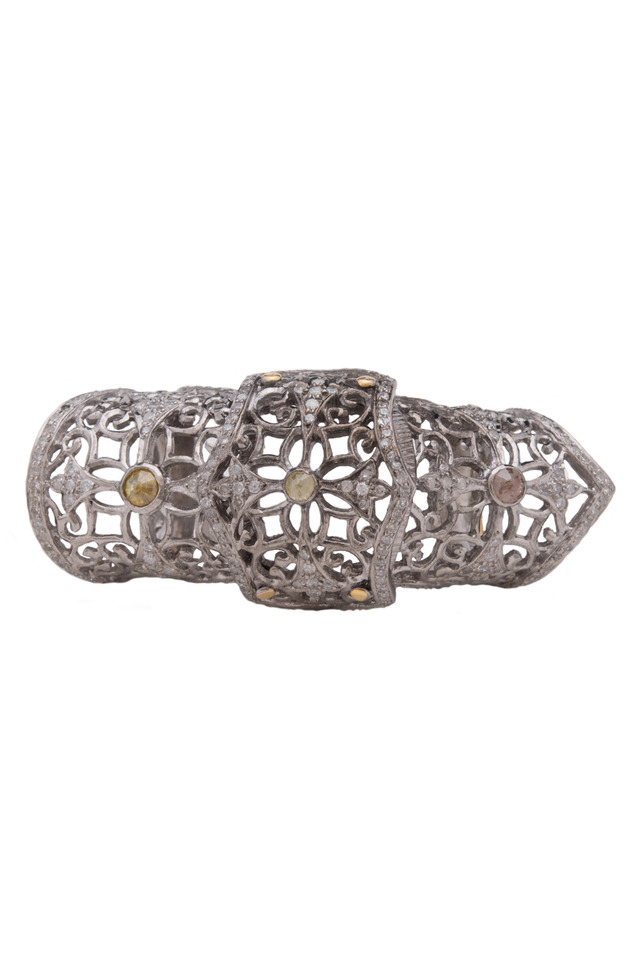 Diamond Knuckle Ring