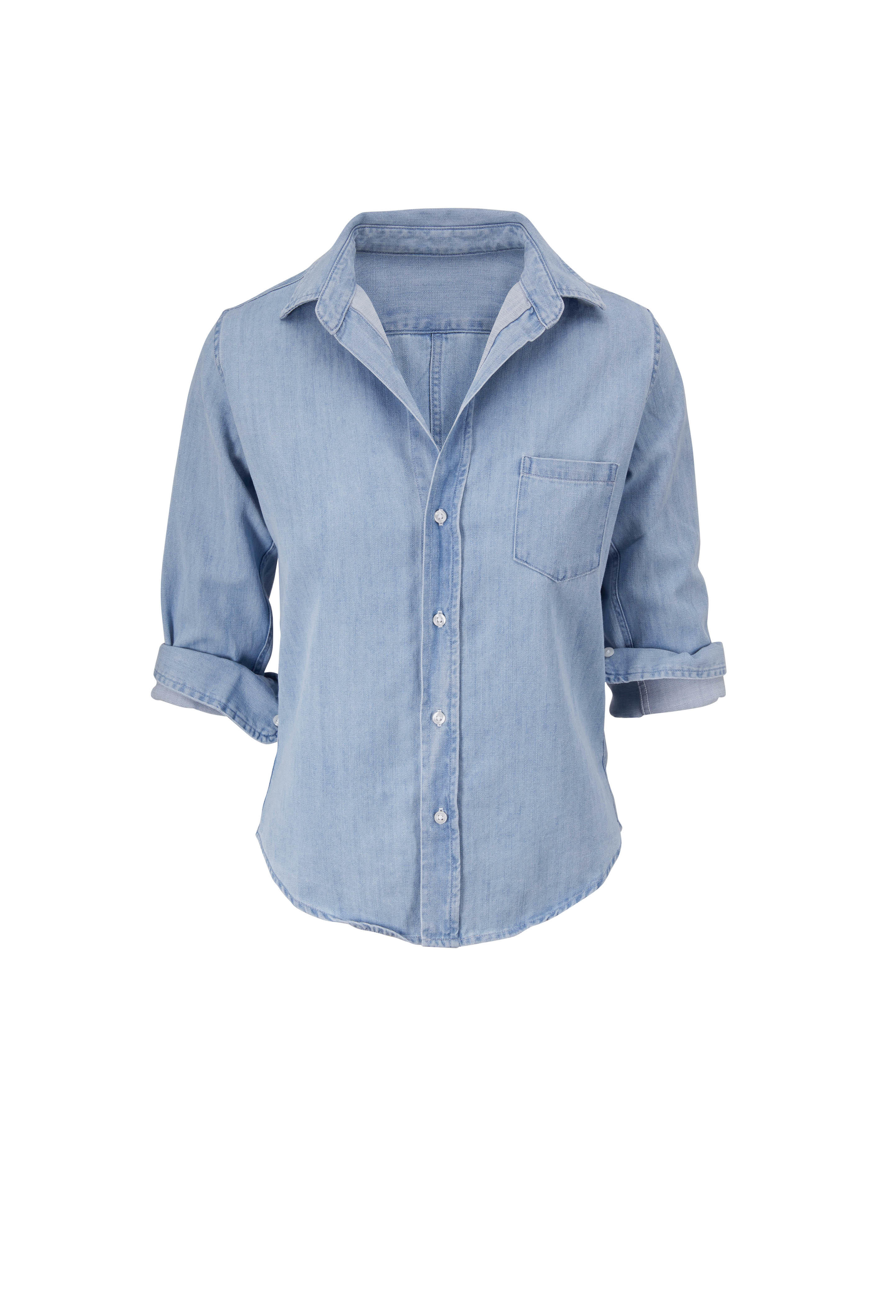 Frank Eileen Barry Classic Wash Denim Button Down