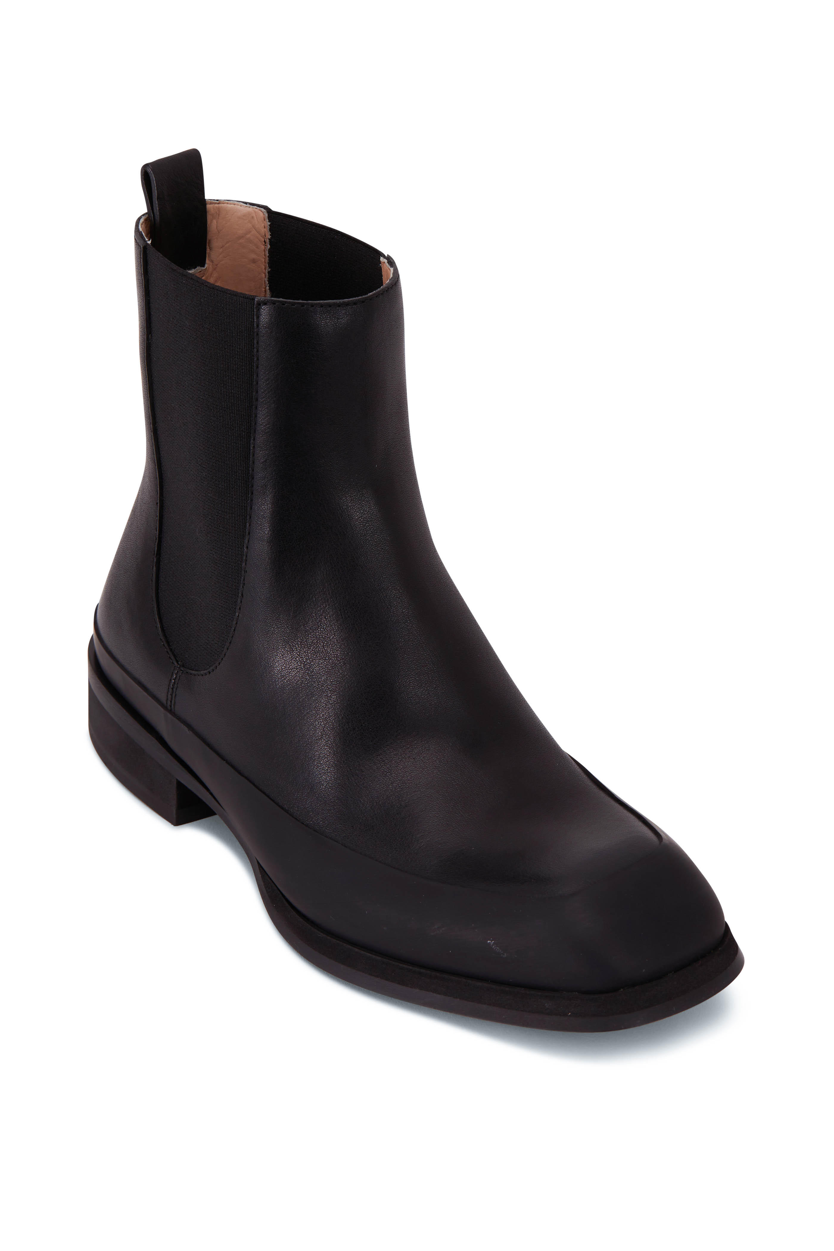Garden Black Leather Doule Gore Boot