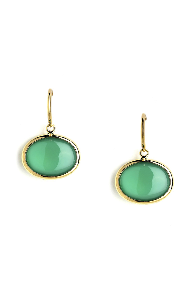 Small Stone Dangle Earrings