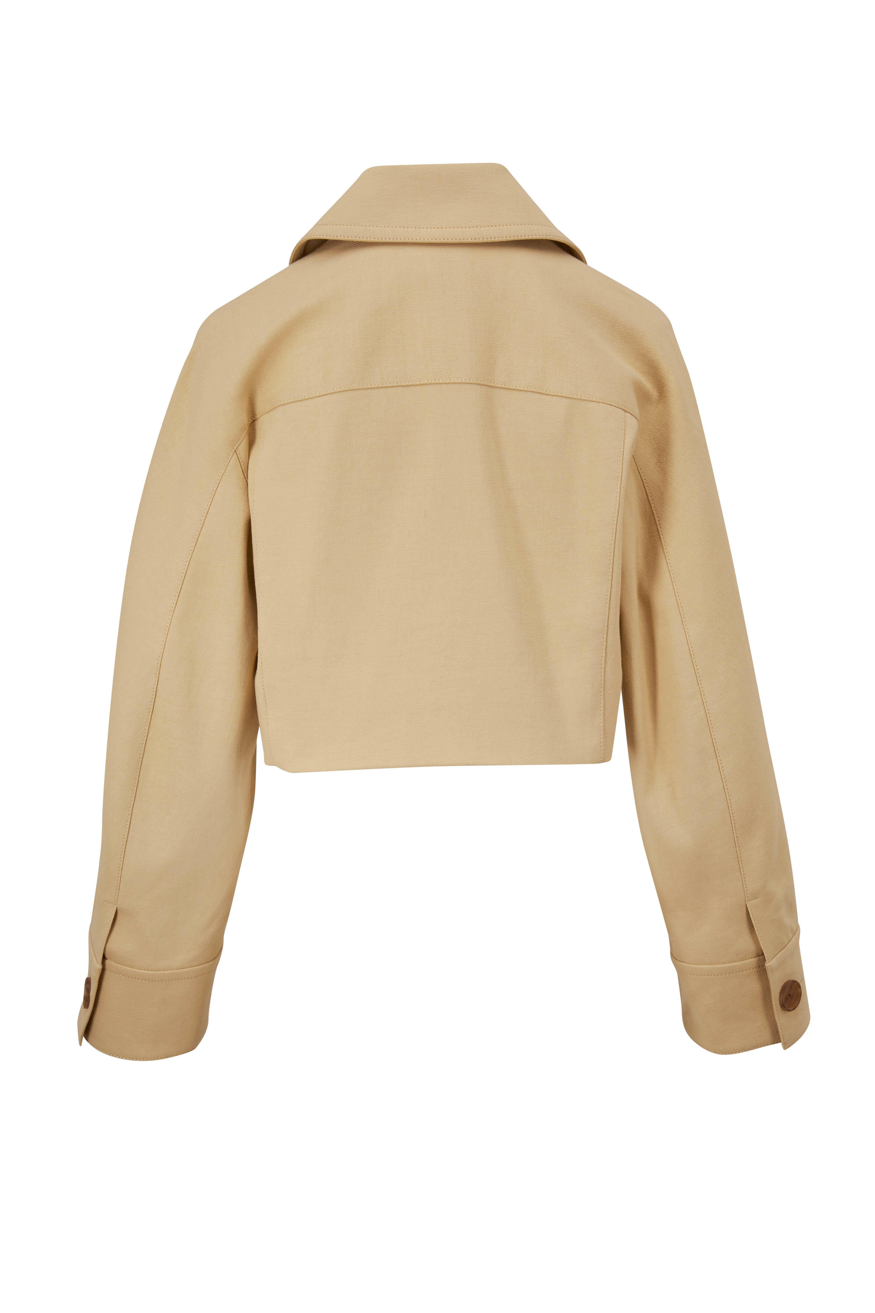 cropped casual jacket