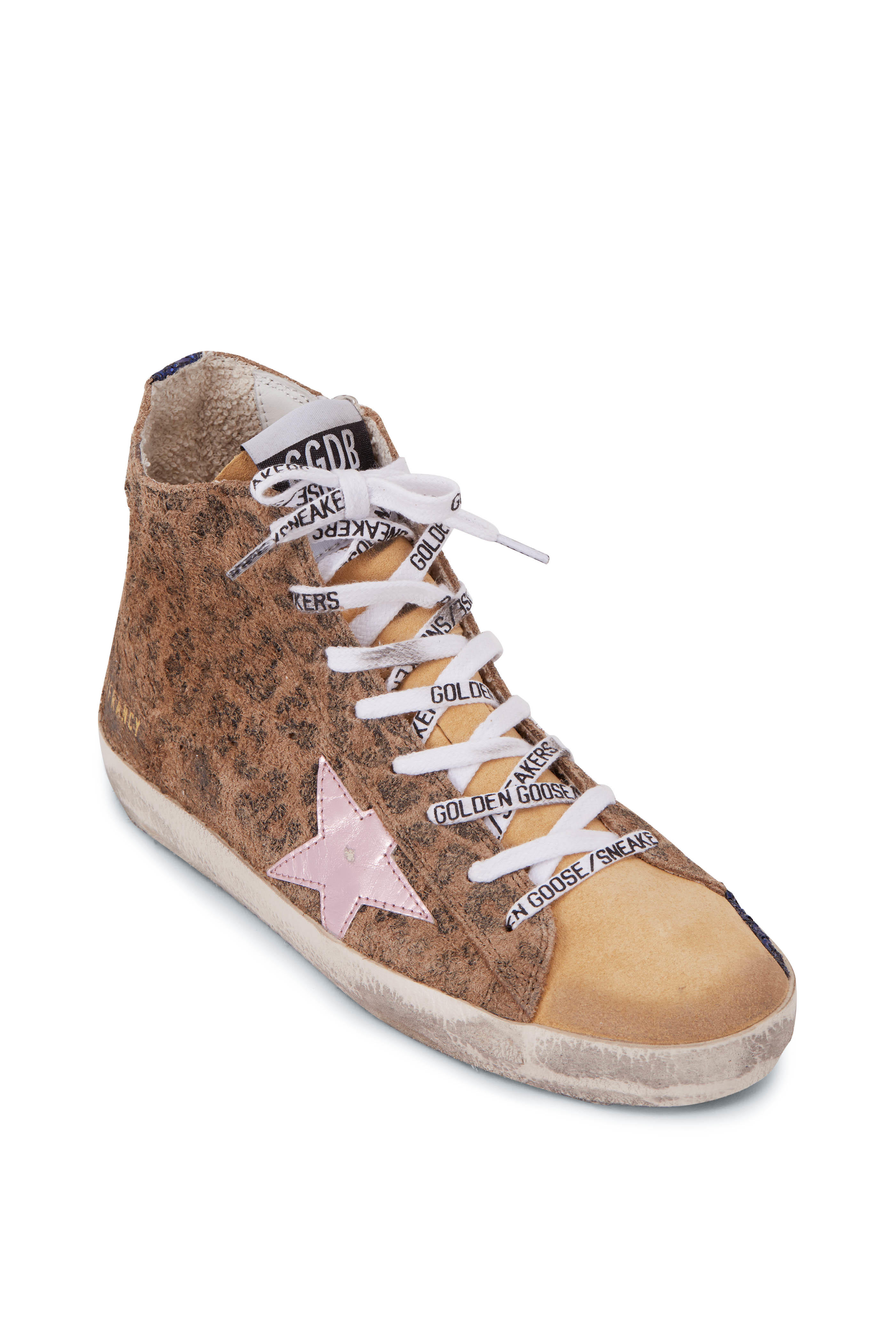 Golden Goose - Leopard Suede High-Top