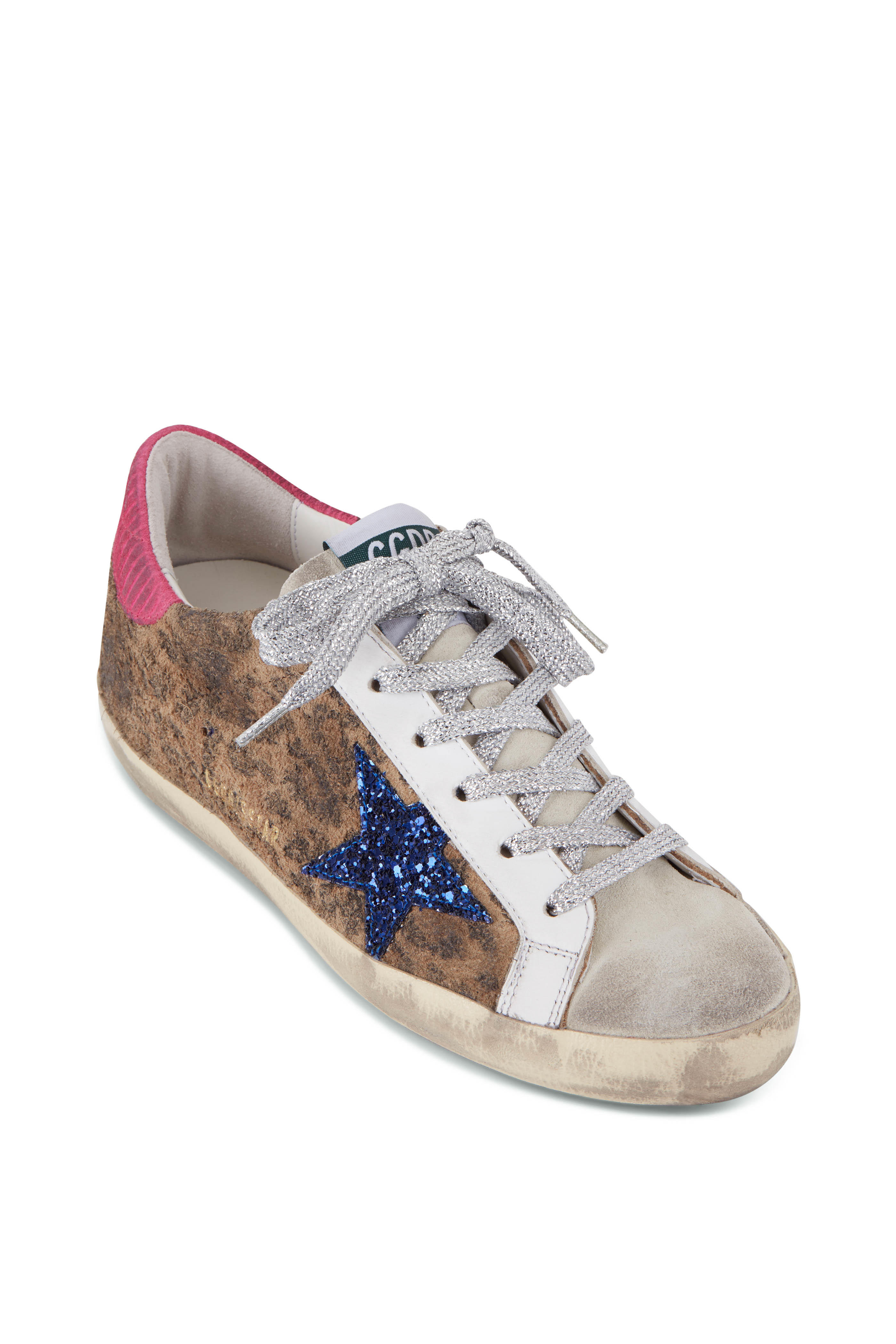 star leopard sneakers