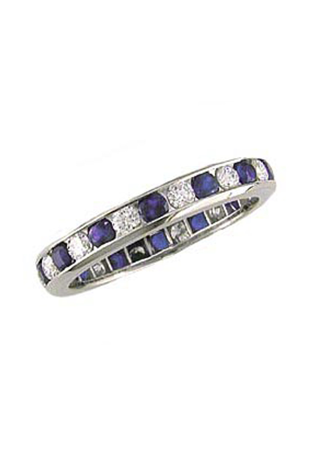 Sapphire And Diamond Ring