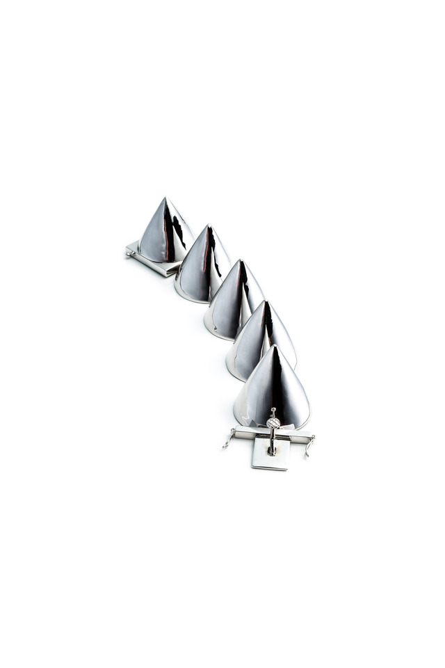 Sterling Silver Cone Bracelet