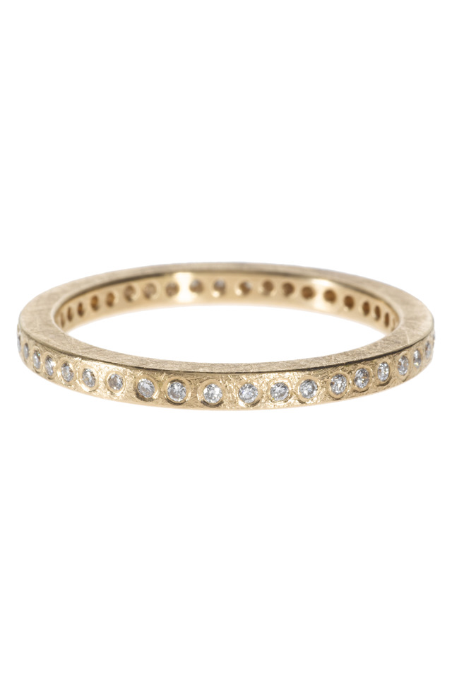 Rose Gold Diamond Band
