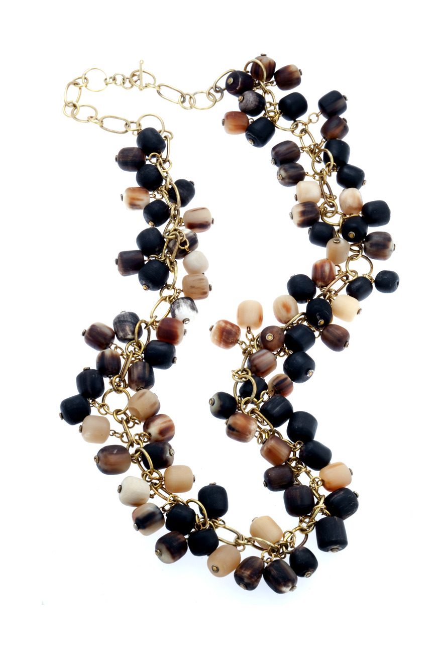 Single Strand Horn Necklace