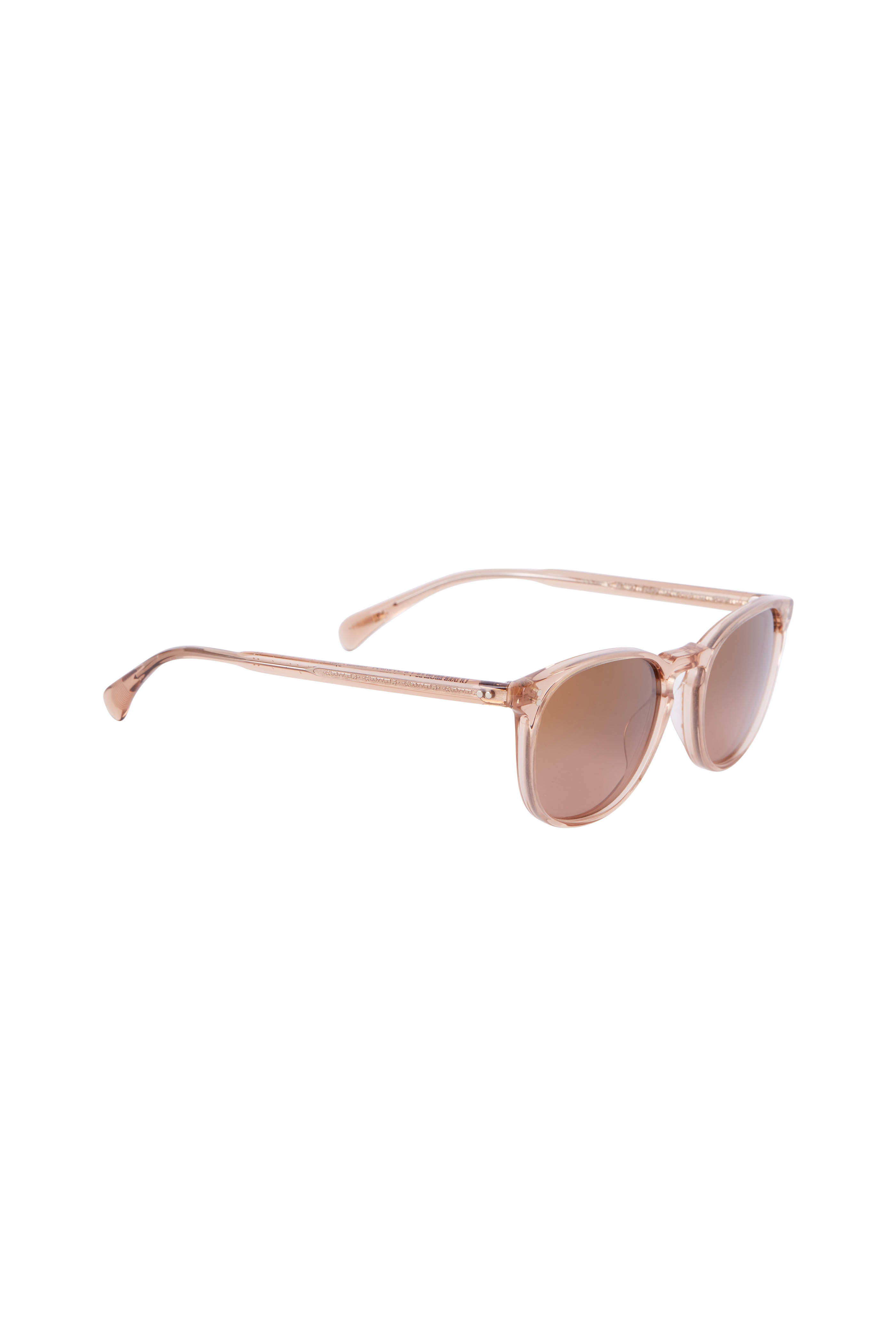 Oliver Peoples - Finley Esq. Blush Mirrored Sunglasses