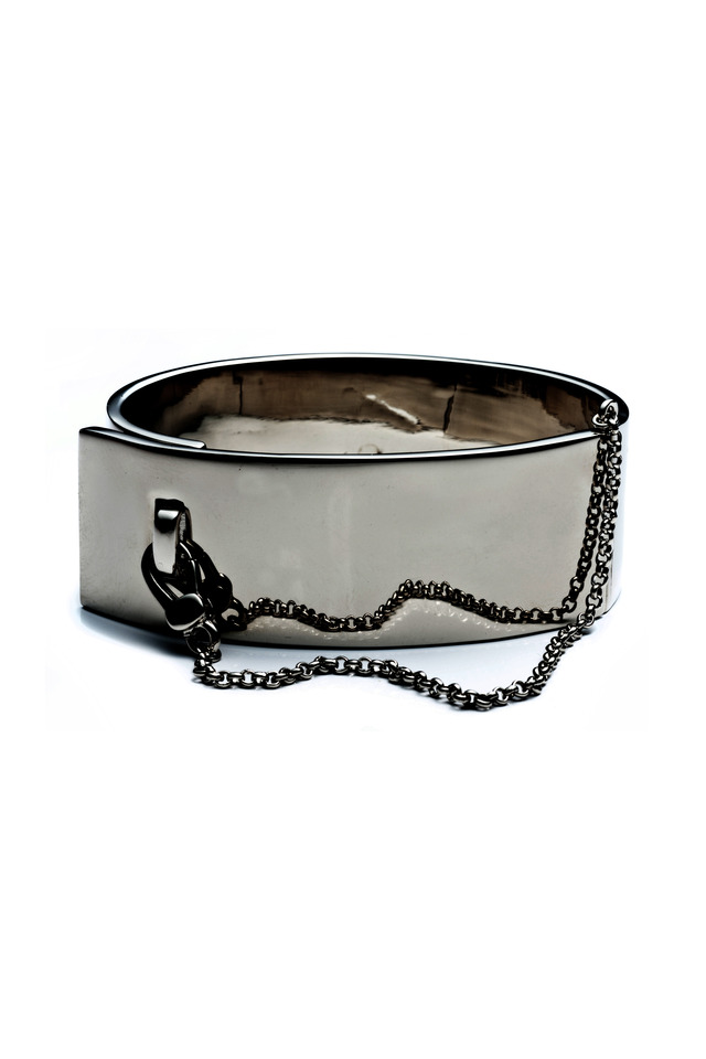 Safety Chain Cuff Bracelet
