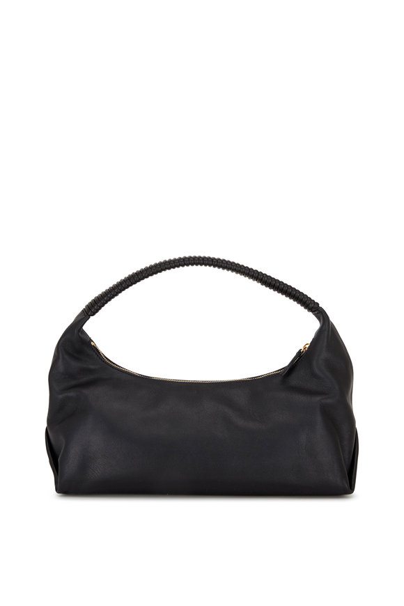 The Row - TR611 Black Nylon Shoulder Bag | Mitchell Stores
