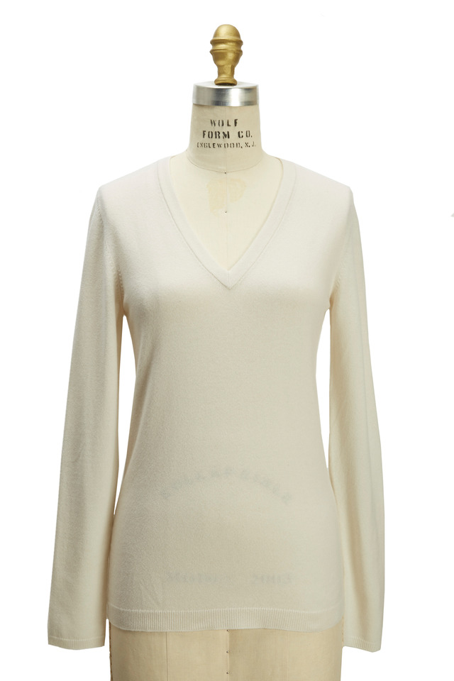 Off-White Cashmere Pullover