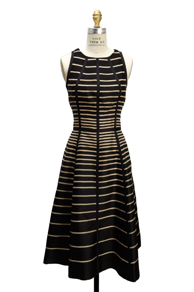Black & Natural Dress