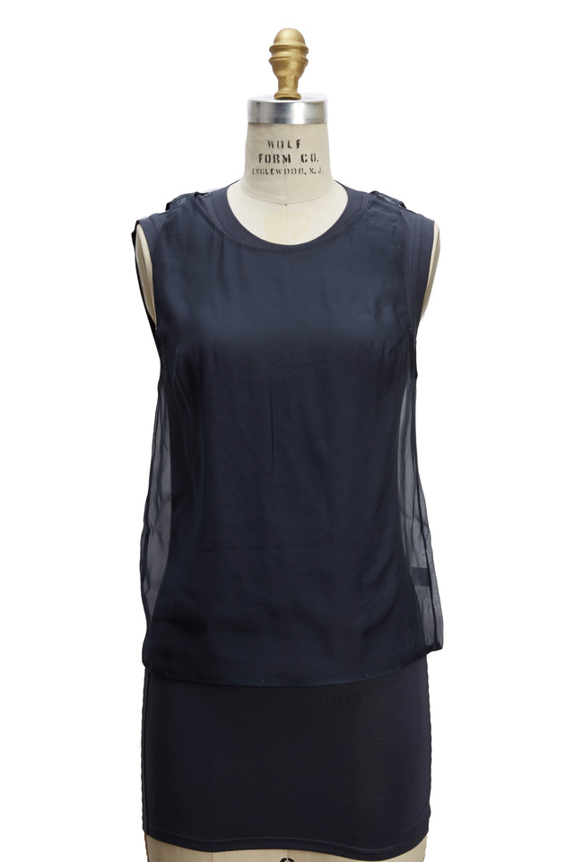 Galaxy Cotton & Voile Tank Top