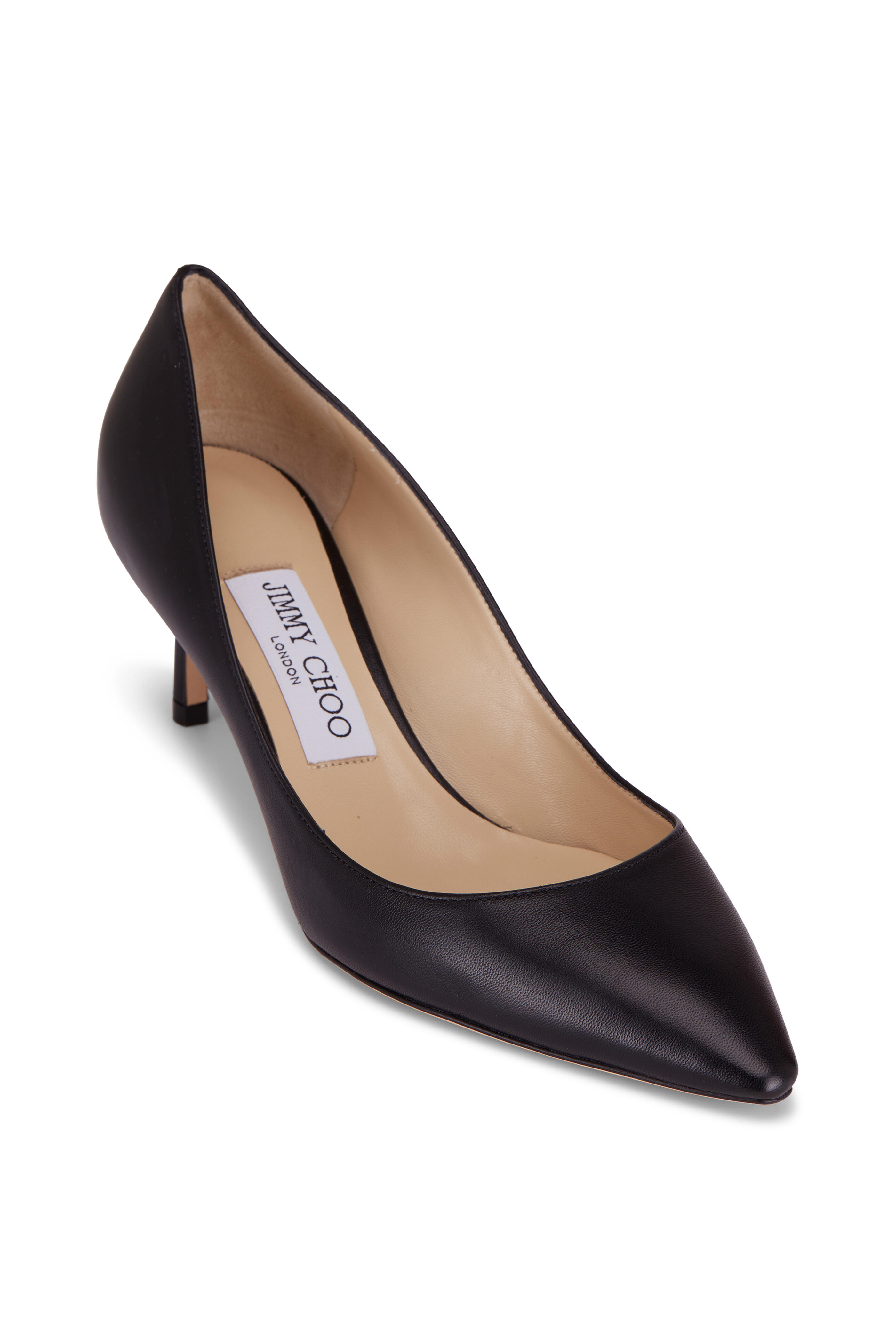 jimmy choo romy 60mm leather pumps