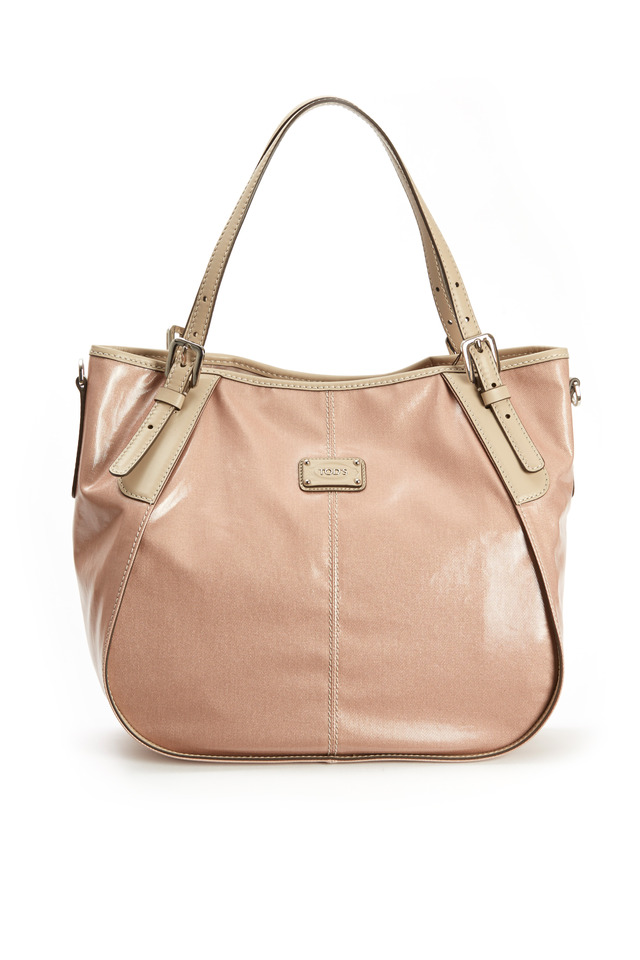 G-Line Sand Coated Canvas Leather Handbag