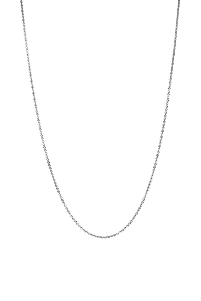 Meditation Bells Sterling Silver Chain Necklace