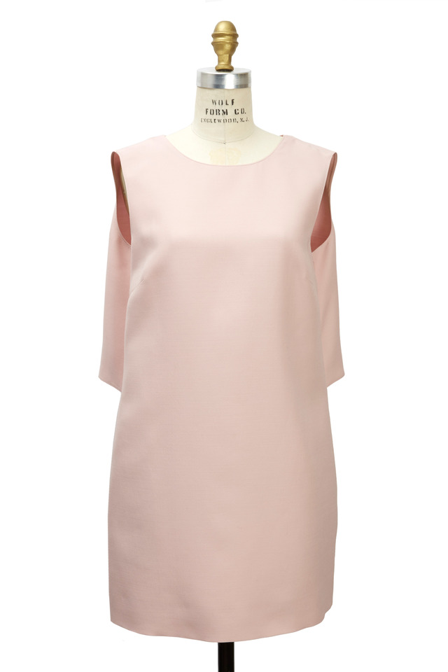 Rose Silk & Wool Dress