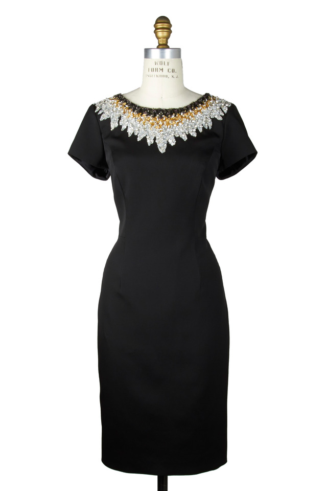 Black Crepe Dress