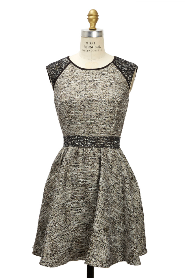 Marley Metallic Tweed Dress